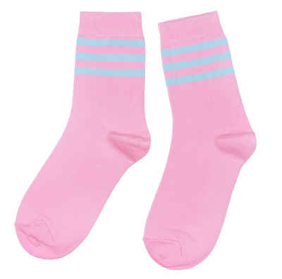 WERI SPEZIALS Strumpfhersteller GmbH Basicsocken Damen Socken >>Drei Ringel<< aus Baumwolle