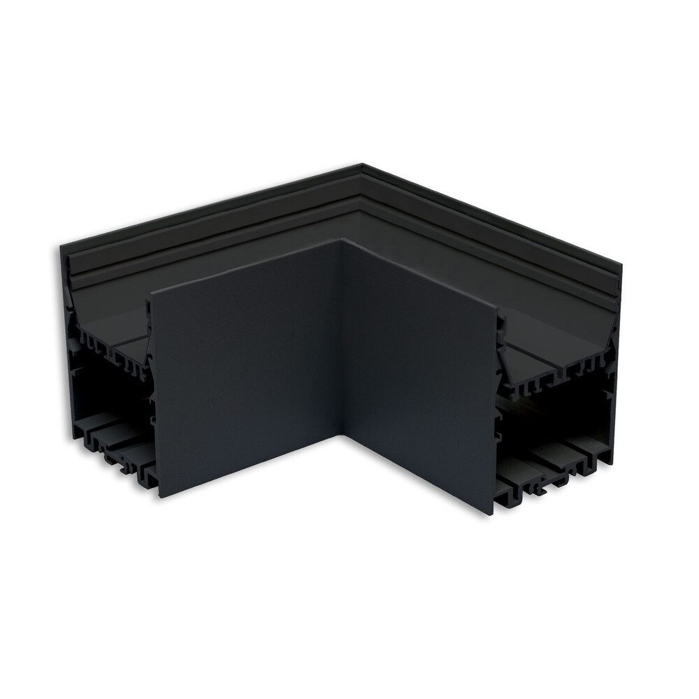 ISOLED Eckprofil LED-Profil Aluminium, schwarz, LED-Profil, 140x140mm
