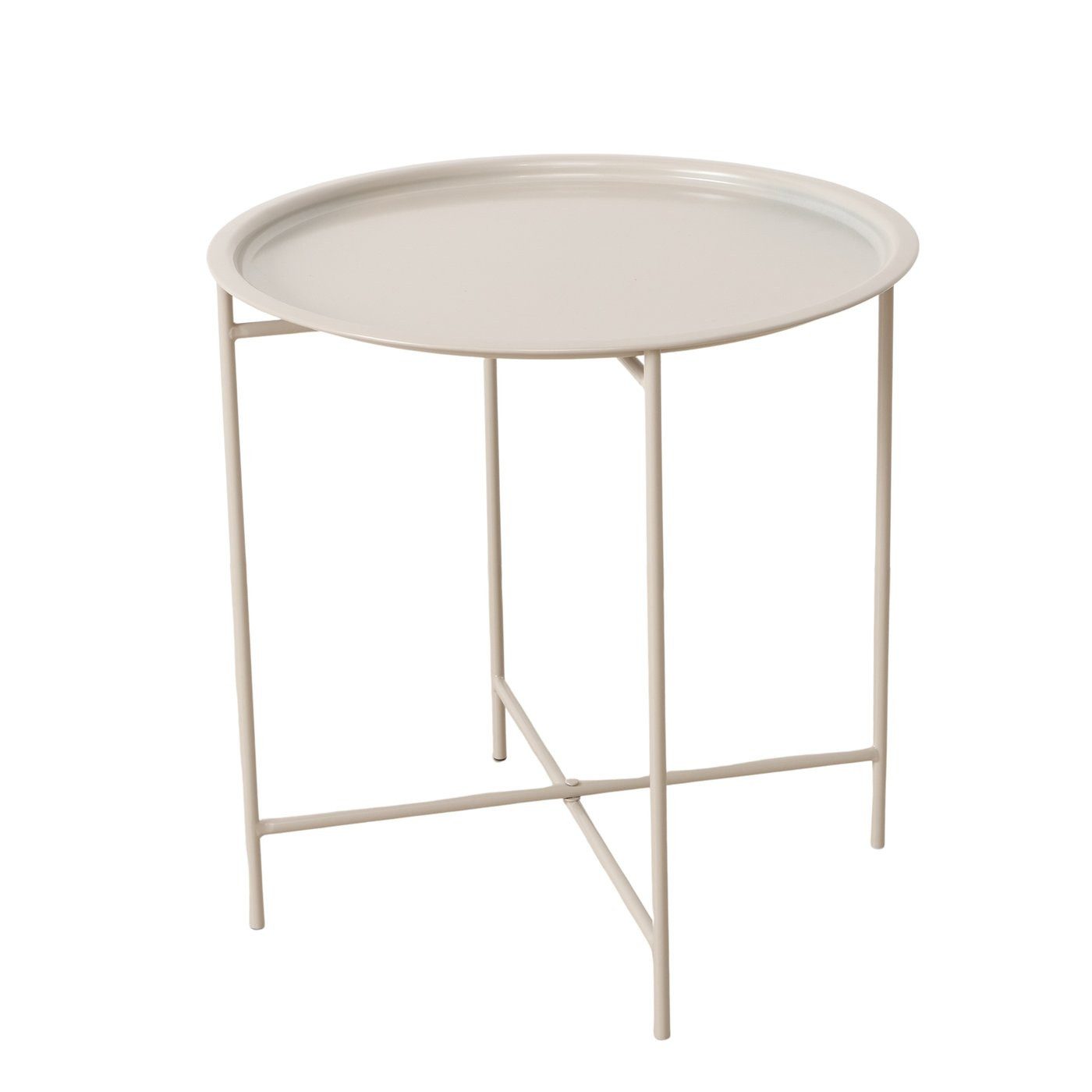 BOLTZE GRUPPE Beistelltisch Beistelltisch aus Metall ROCKO, Ø 46 cm