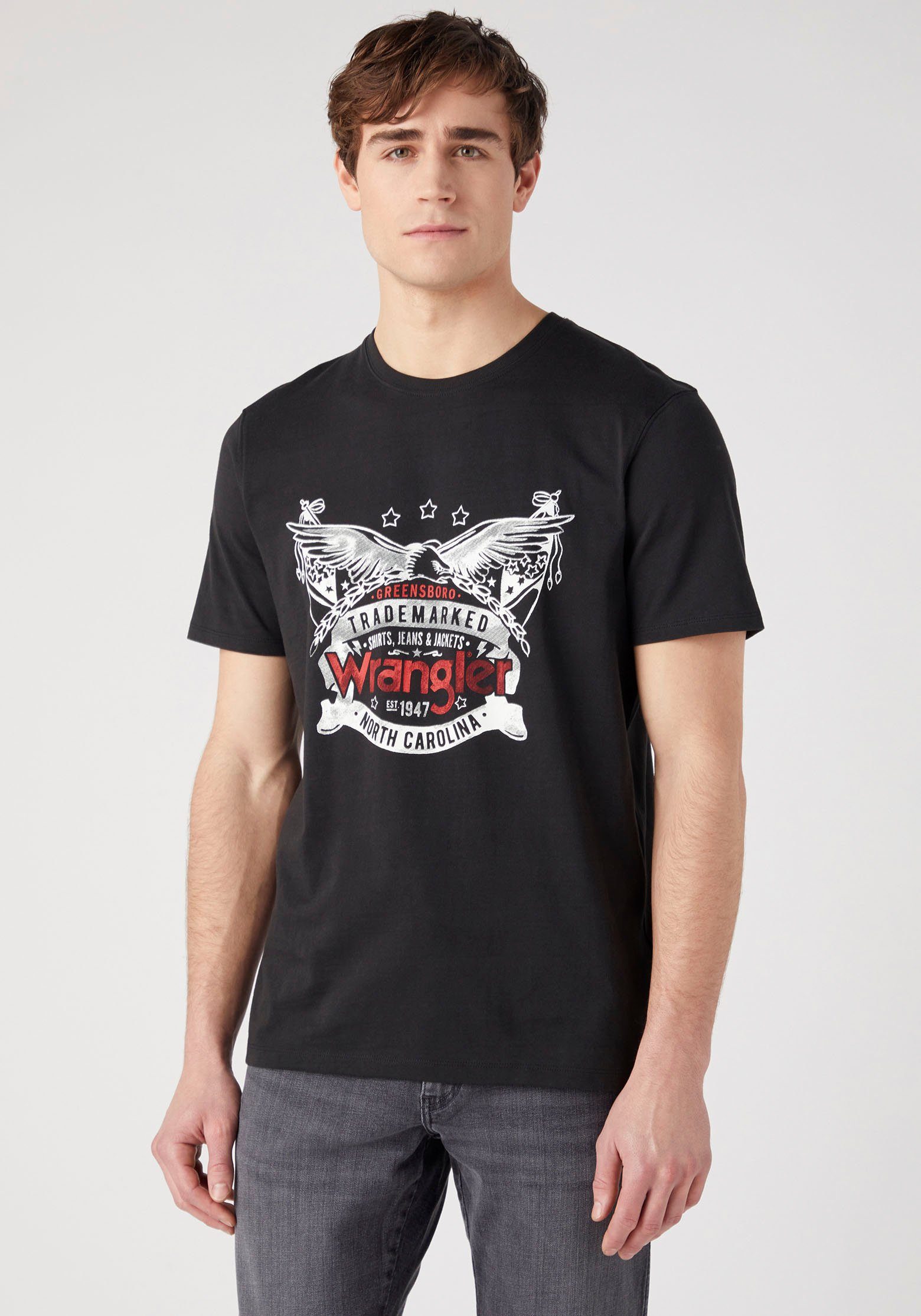 Wrangler Print-Shirt Americana Tee