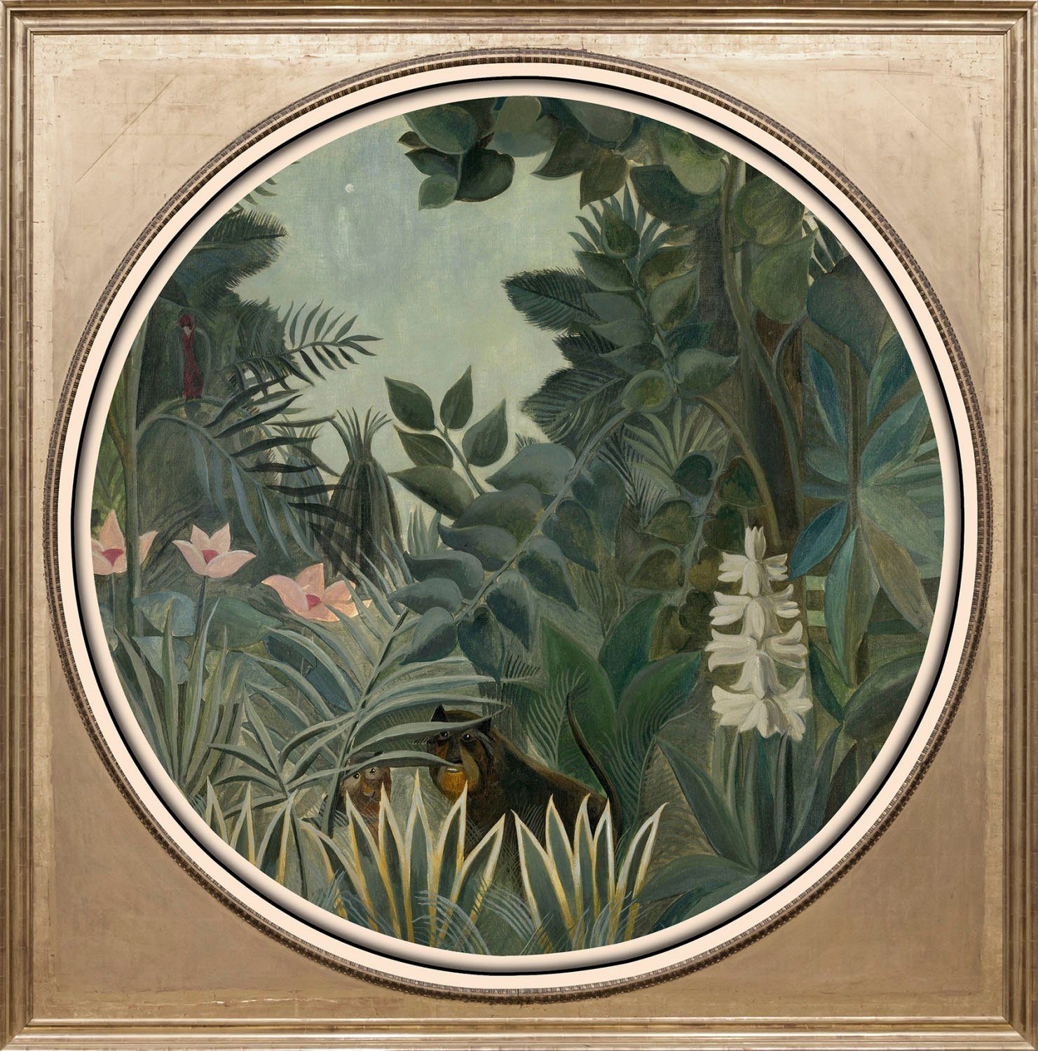 Dschungel Acrylglasbild queence