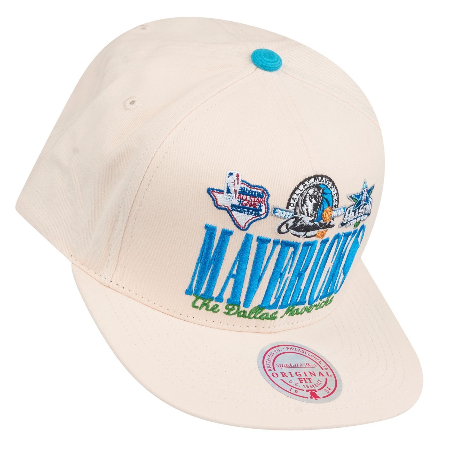 Teams Dallas Mavericks FRAME & RETRO Ness Cap Mitchell NBA Snapback