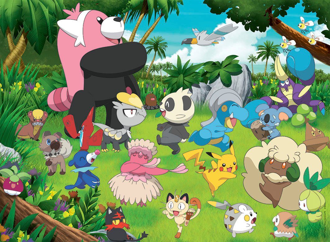 Ravensburger Puzzle Puzzleteile, Made Wald - Germany; Pokémon, schützt Wilde FSC®- in weltweit 300
