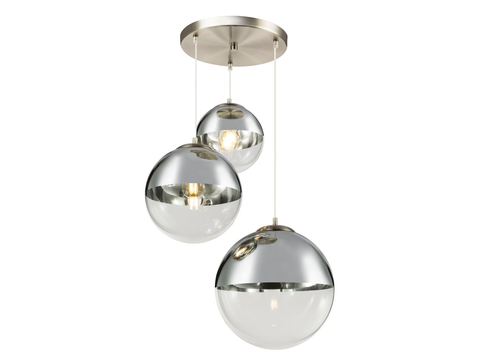 GLOBO LIGHTING LED Pendelleuchte, LED wechselbar, warmweiß, ausgefallene Cl günstig online kaufen