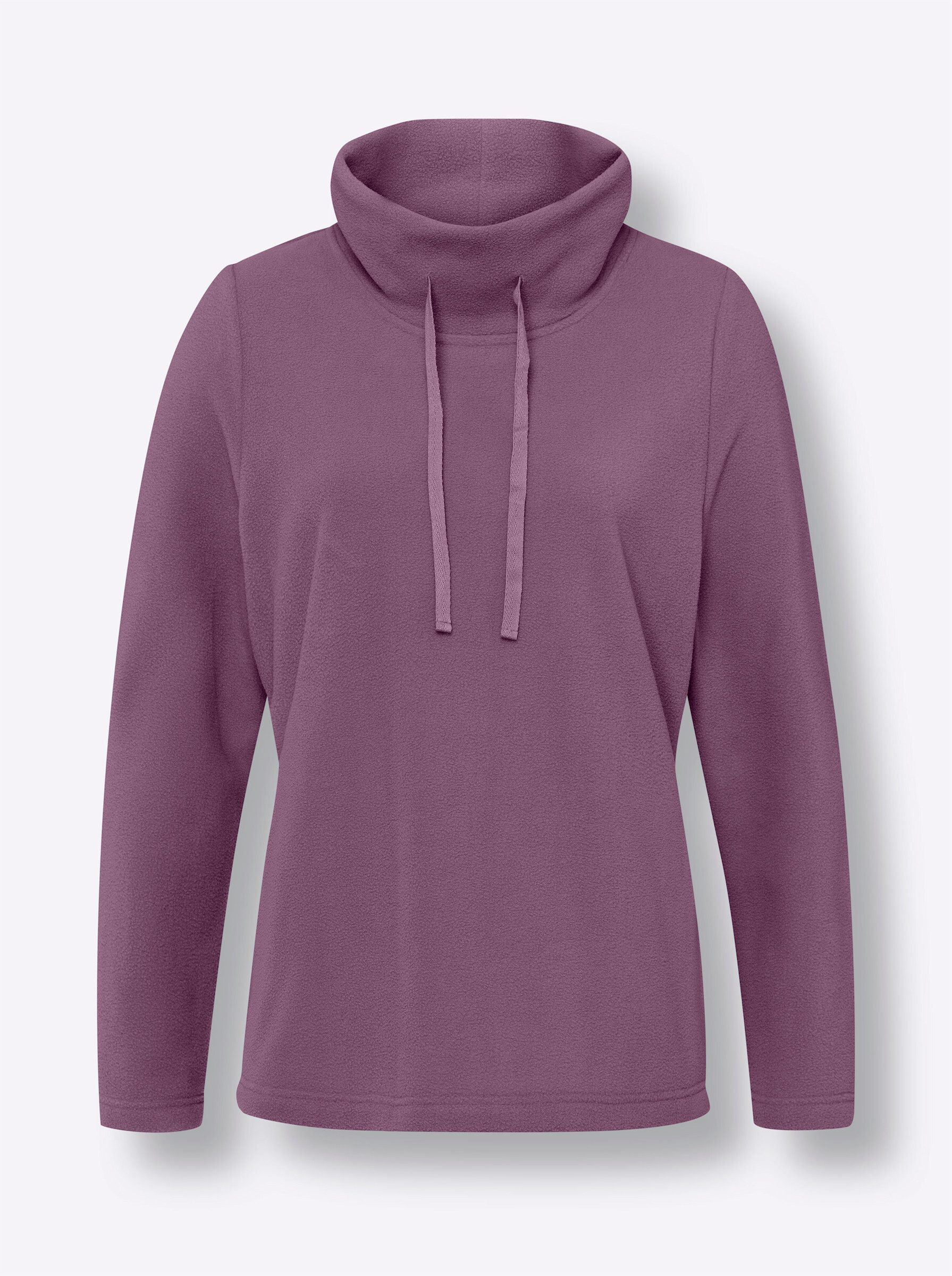 Fleeceshirt Fleece-Shirt Langarm