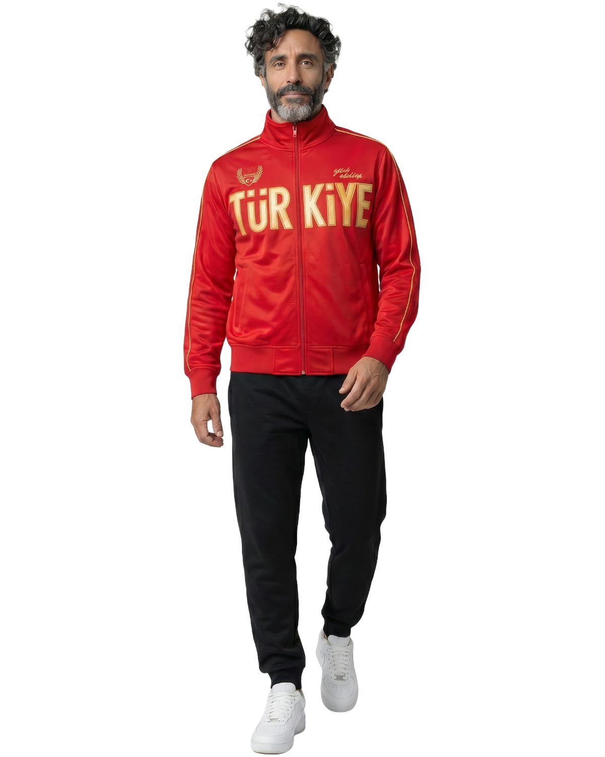 Psycho Urban Sweatjacke Fußballmode, mit aufwendigen Stickereien – Bild 3 von 4