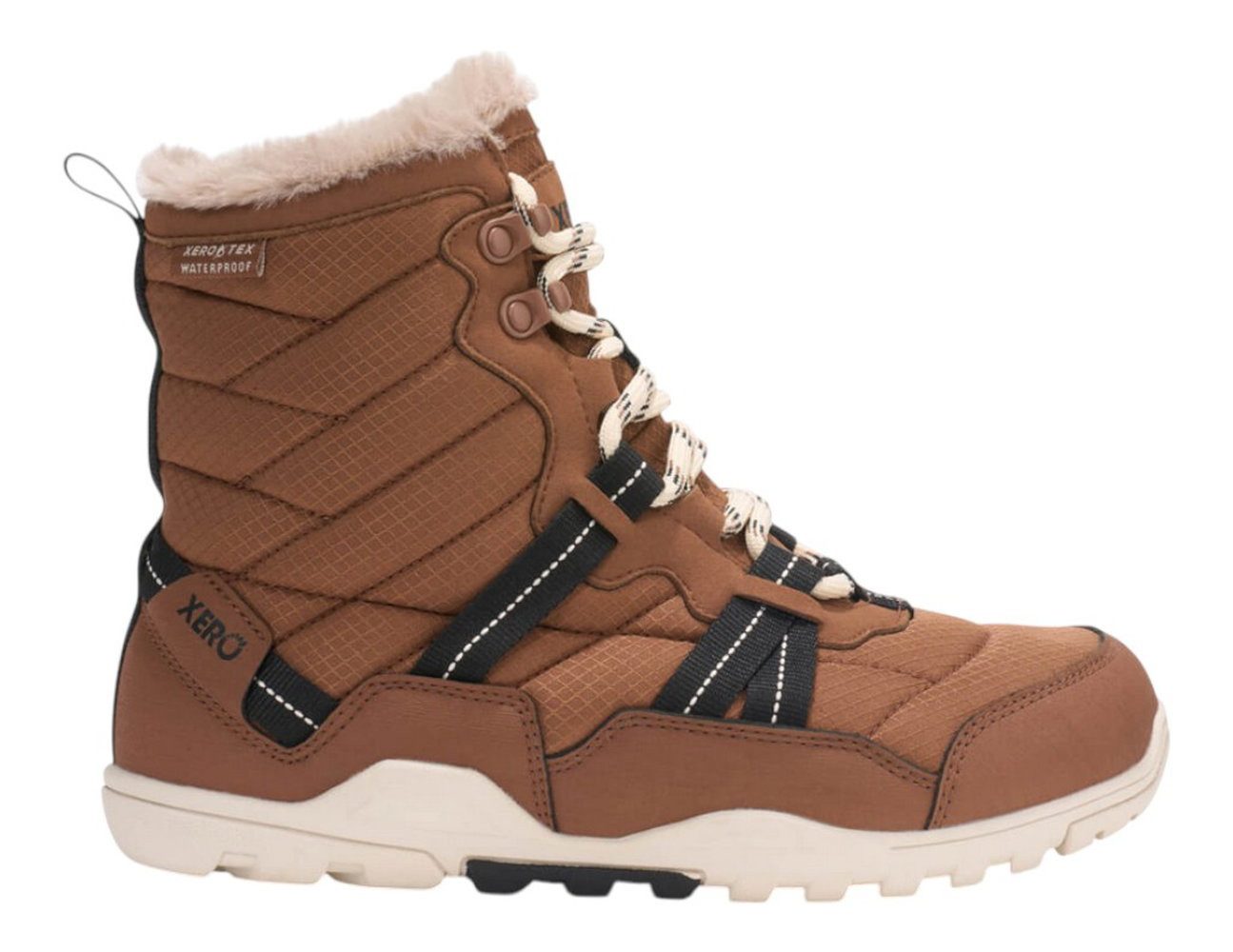 Xero Shoes Alpine Snow Boot (warm, wasserdicht, gefüttert) hellbraun Damen Winterstiefel