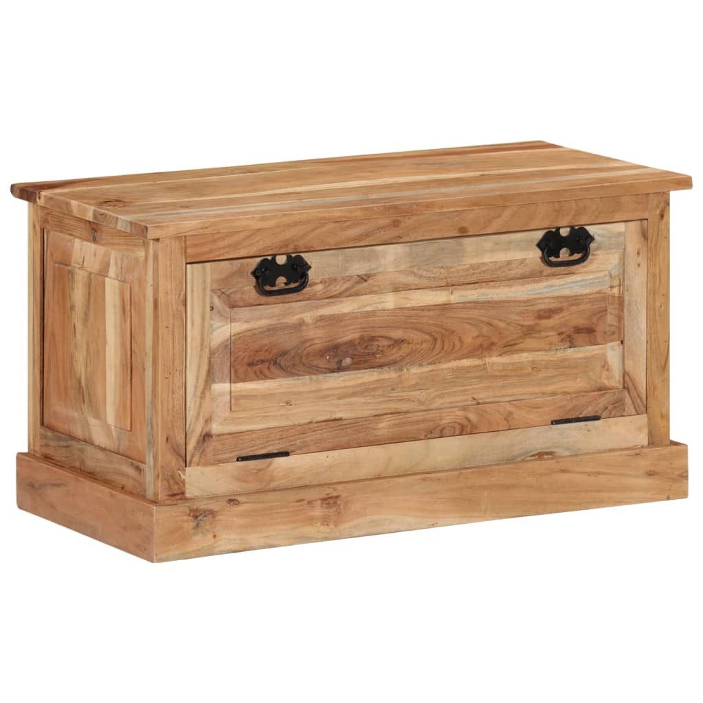 vidaXL Sitzbank Schuhbank 85x40x45 cm Massivholz