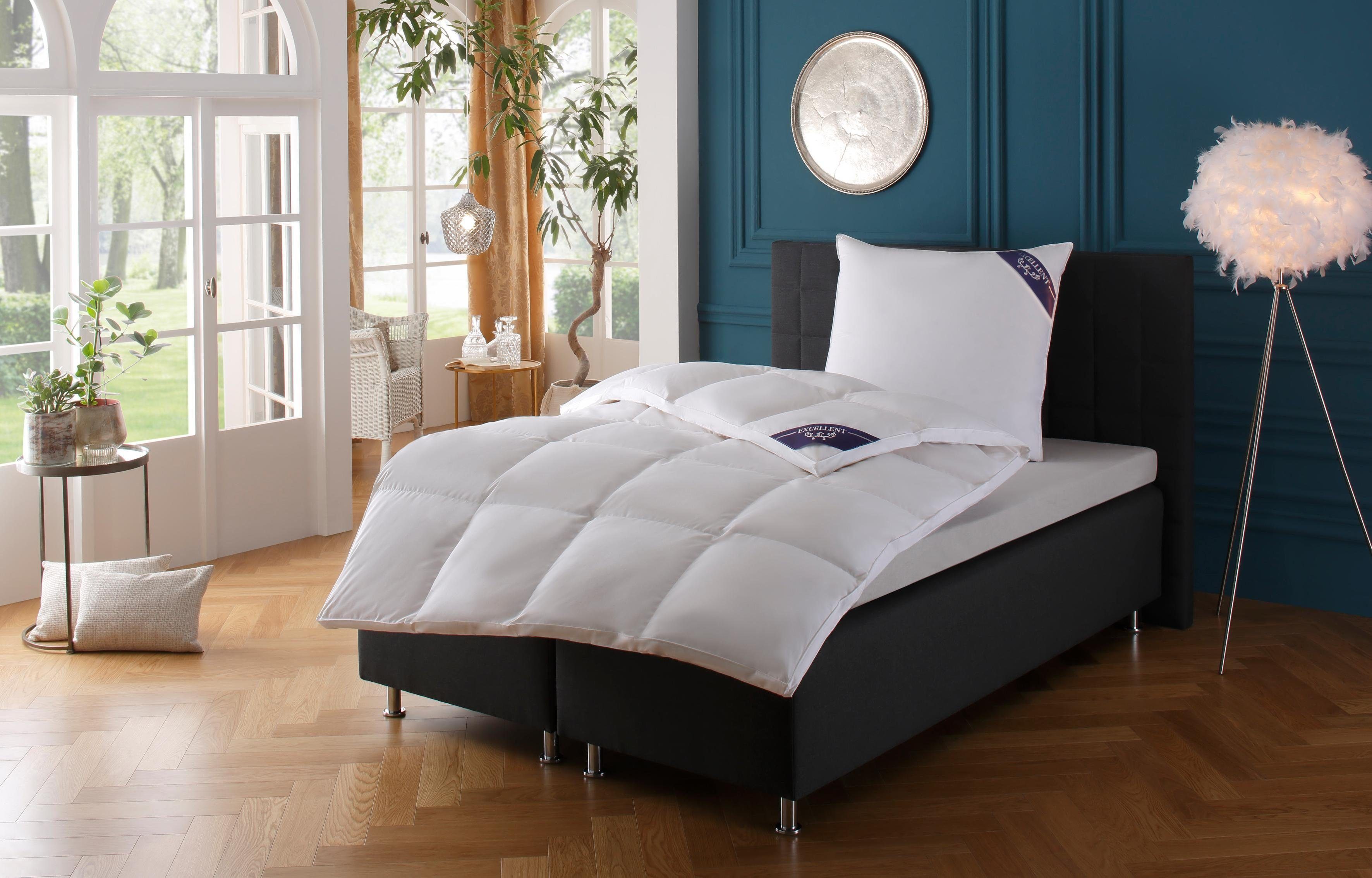 Excellent Daunenbettdecke + Federkissen Bettdecken-Set Zürich, günstig online kaufen