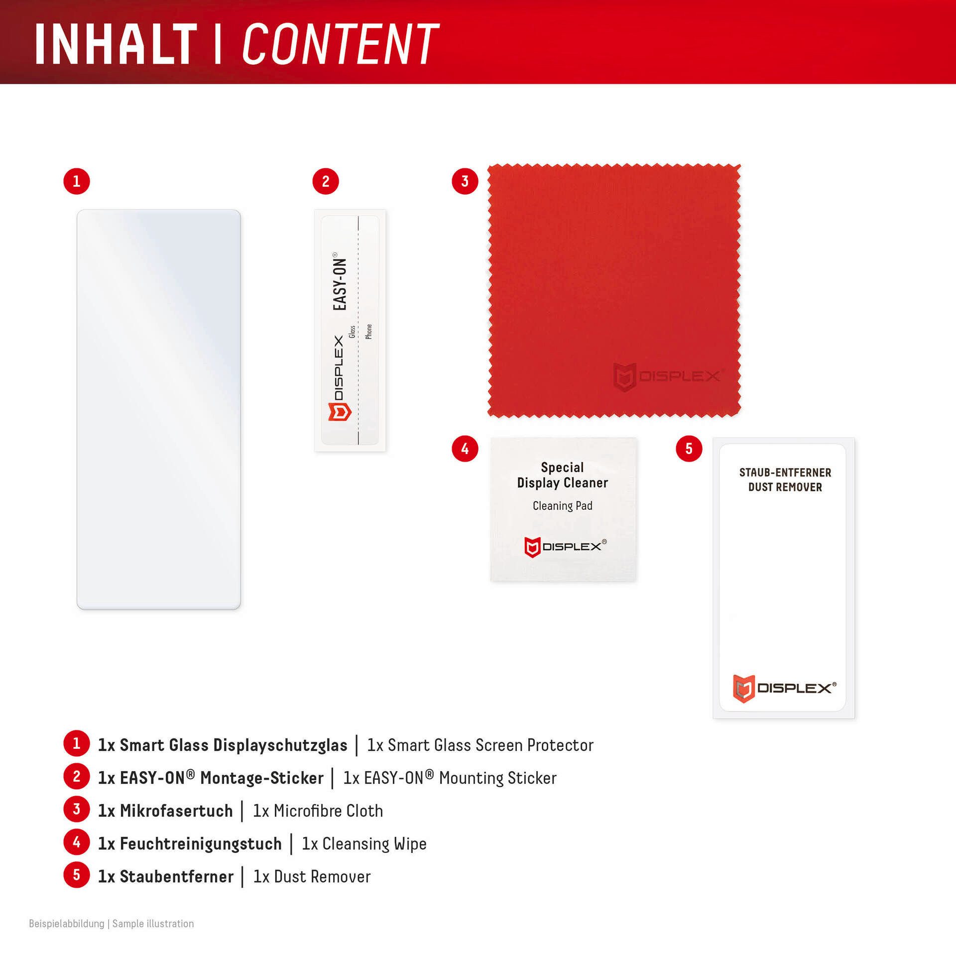 Displayschutzglas Smart Glass