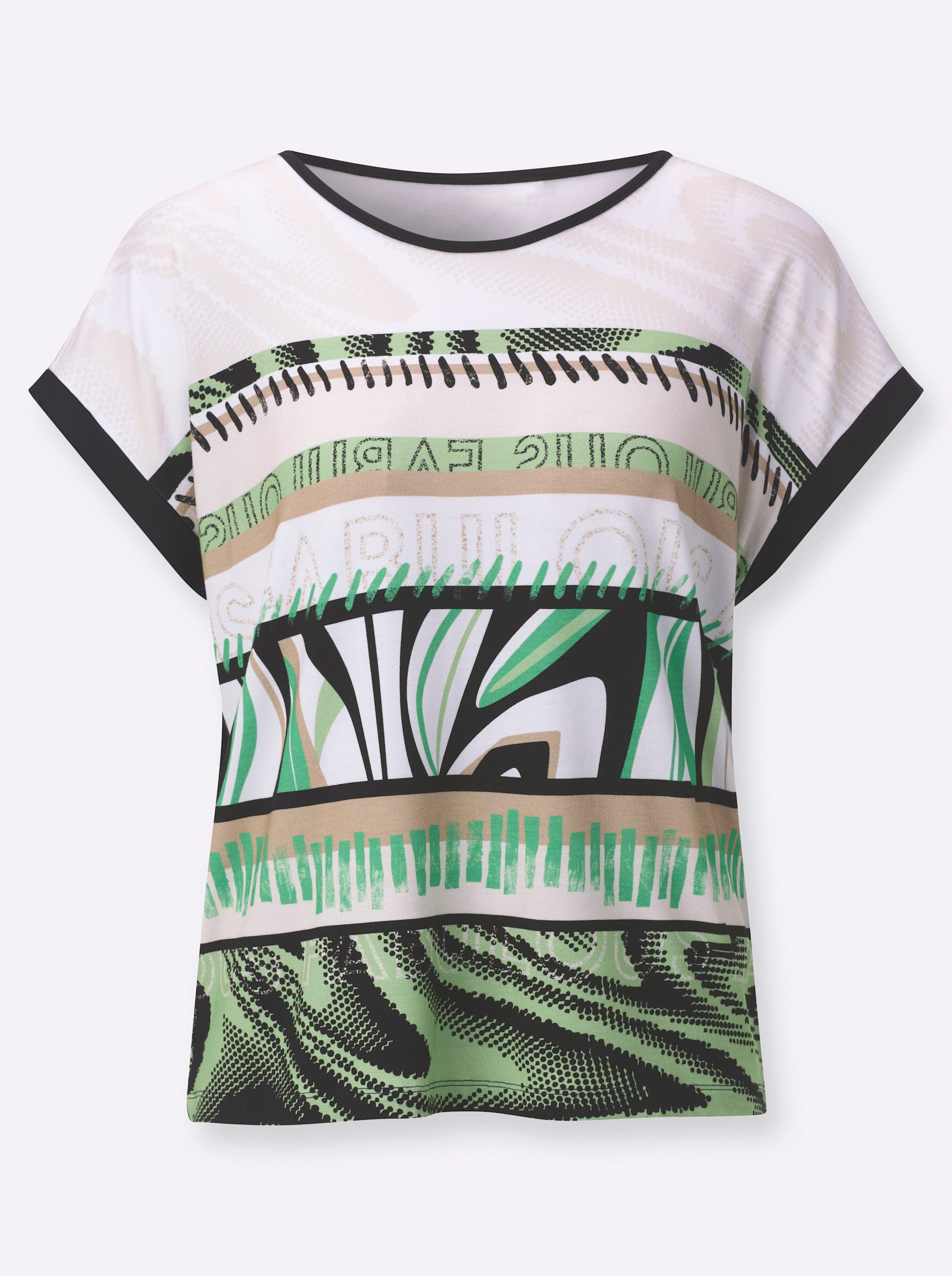 creation L T-Shirt Druck-Shirt Kurzarm