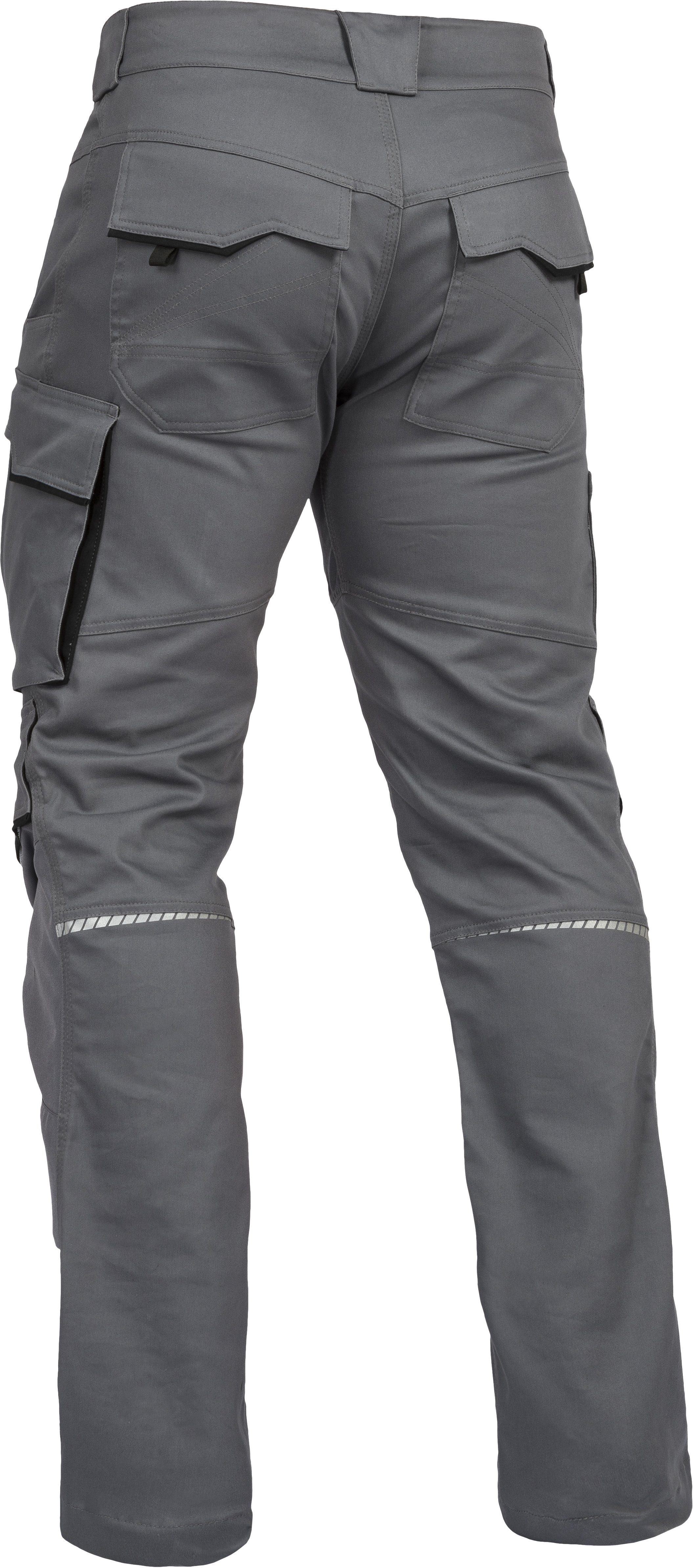 Leibwächter Arbeitshose Herren Flex-Line Cargohose, Bequeme Workwear, 290g/m² (Arbeitsbekleidung) dehnbar durch Elastan (Spandex), Waschbar bis 60°C & trocknergeeignet