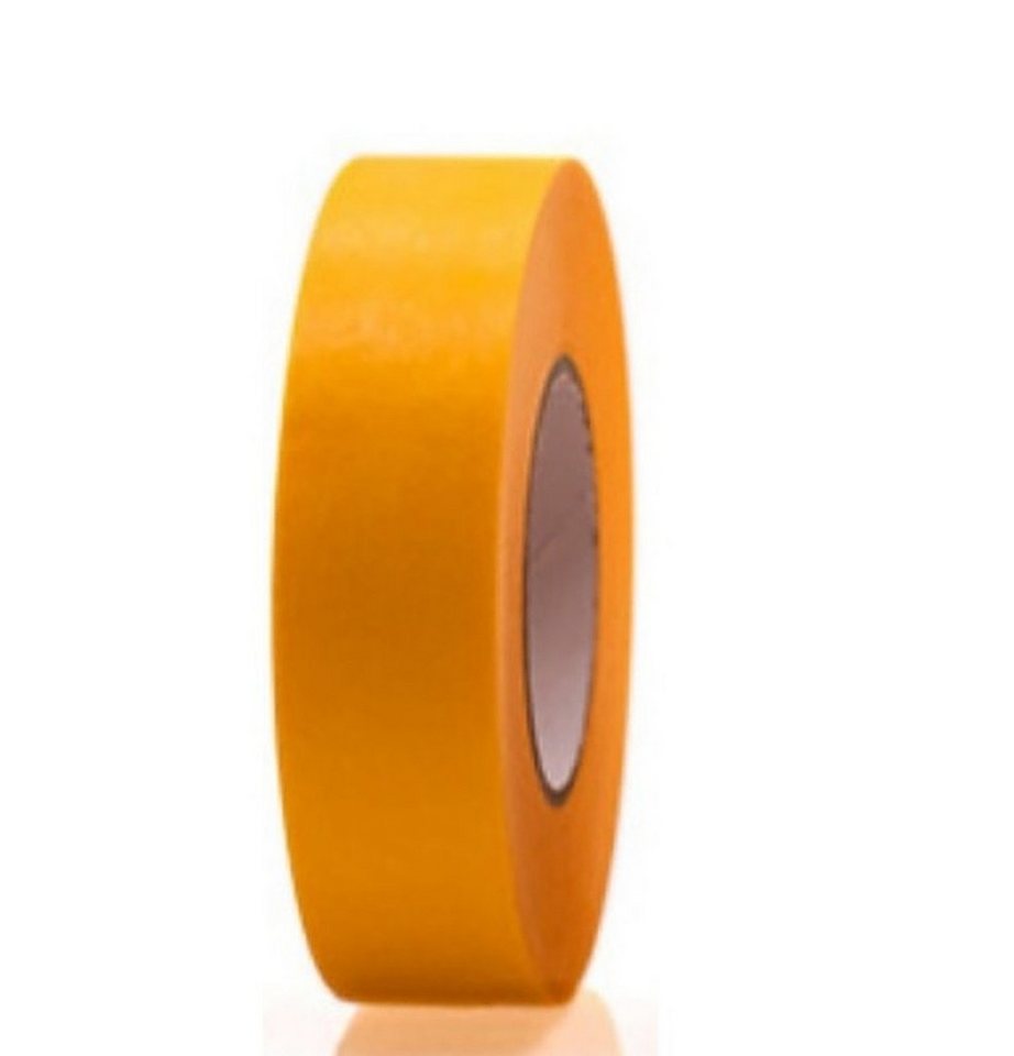 Thumbnail - BAYLI Kreppband 24 Rollen Profi Goldband Klebeband 50 m x 24 mm - Malerband Gold