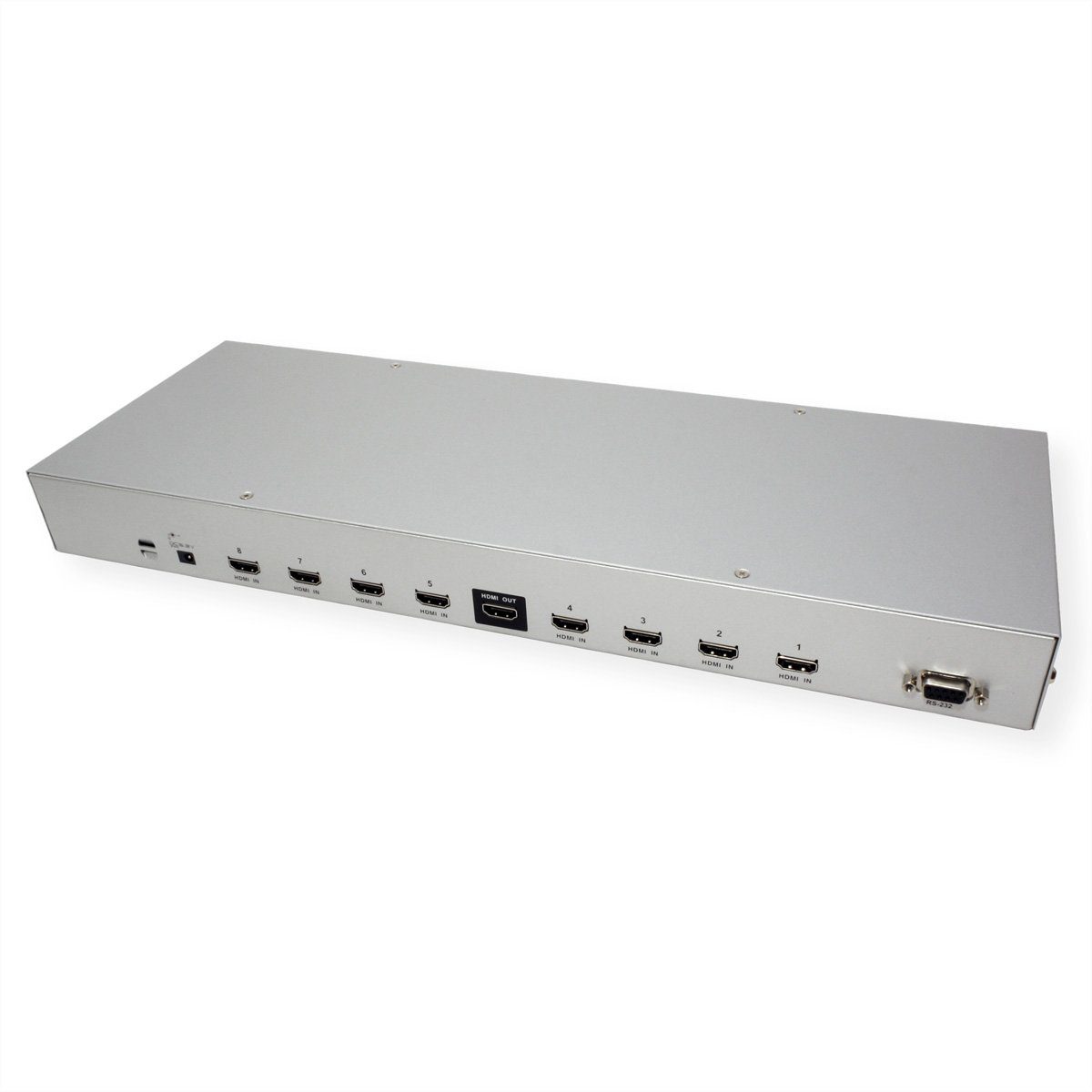 Aten VS0801H HDMI-A/V-Switch Infrarot-Fernbedienung mit Video-Adapter 8 & Ports Audio- und