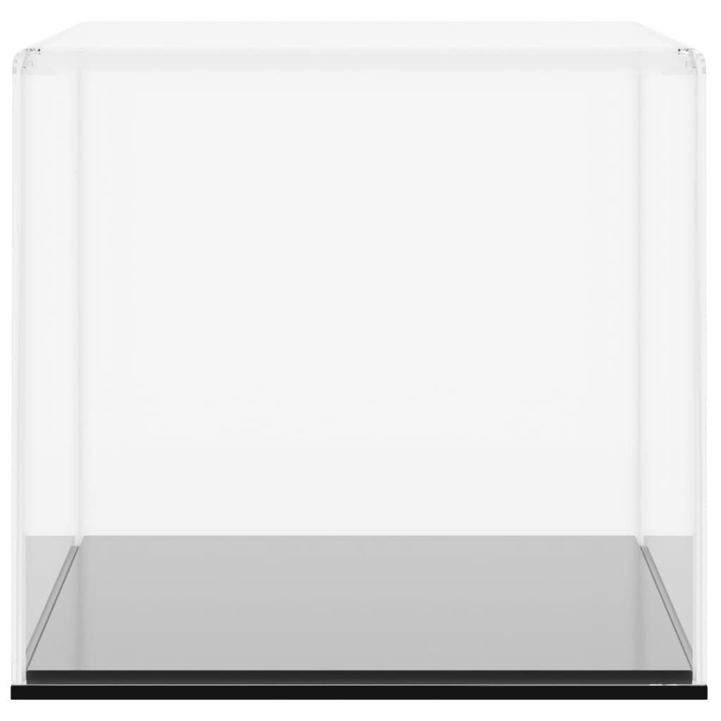 vidaXL Vitrine Vitrine Transparent 30x15x14 cm Acryl