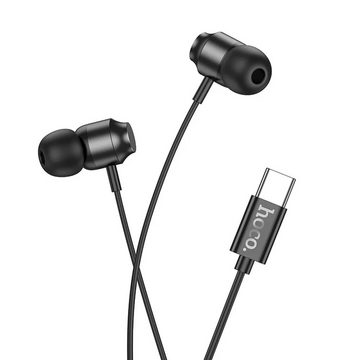 HOCO Headset / In-Ear-Kopfhörer USB Typ C mit M122 Power-Mikrofon 1,2m In-Ear-Kopfhörer