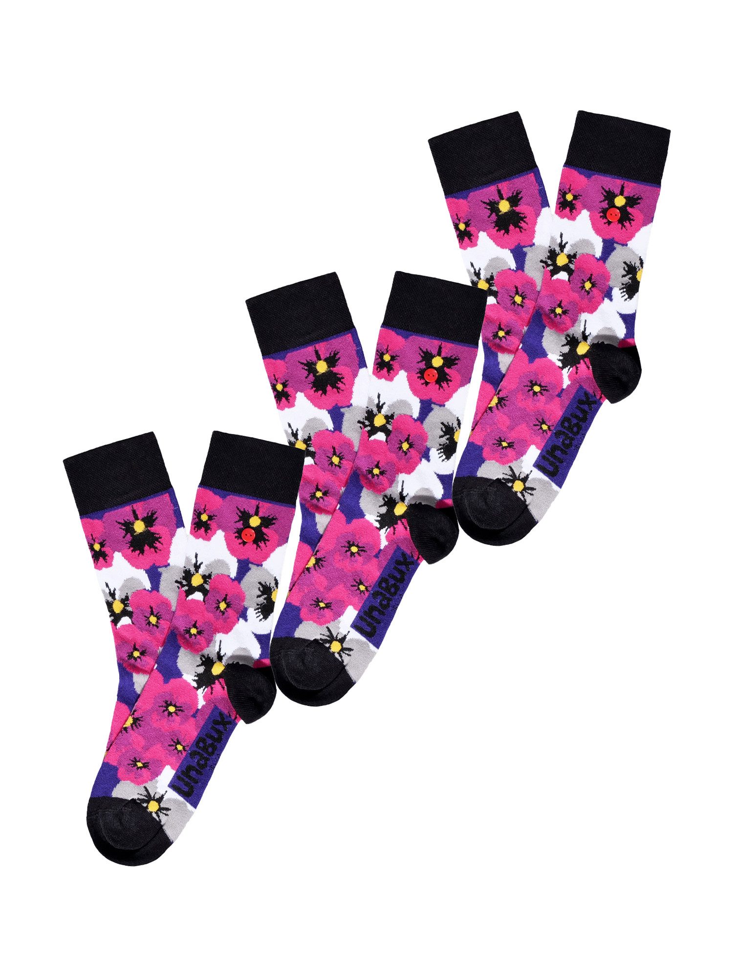 UnaBux Freizeitsocken MIX socken strumpf strümpfe günstig online kaufen