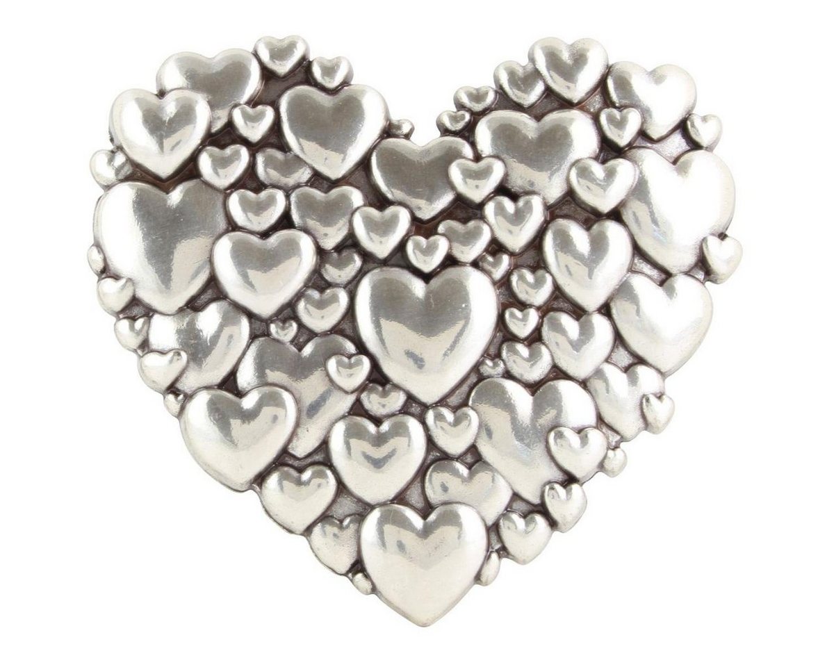 BELTINGER Gürtelschnalle Hearty 4,0 cm - Buckle Wechselschließe Gürtelschließe 40mm - Gürtel bi (1-St)