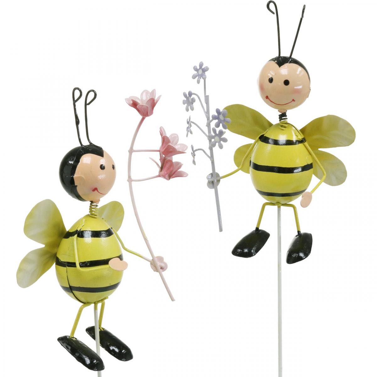 Viana Gartenstecker Metall Blumenstecker Biene mit günstig online kaufen