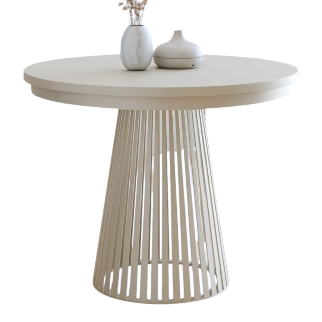 Compleo Esstisch rund Ausziehbar Ø: 120 cm oder Ø: 100 cm, Modern Esstisch günstig online kaufen