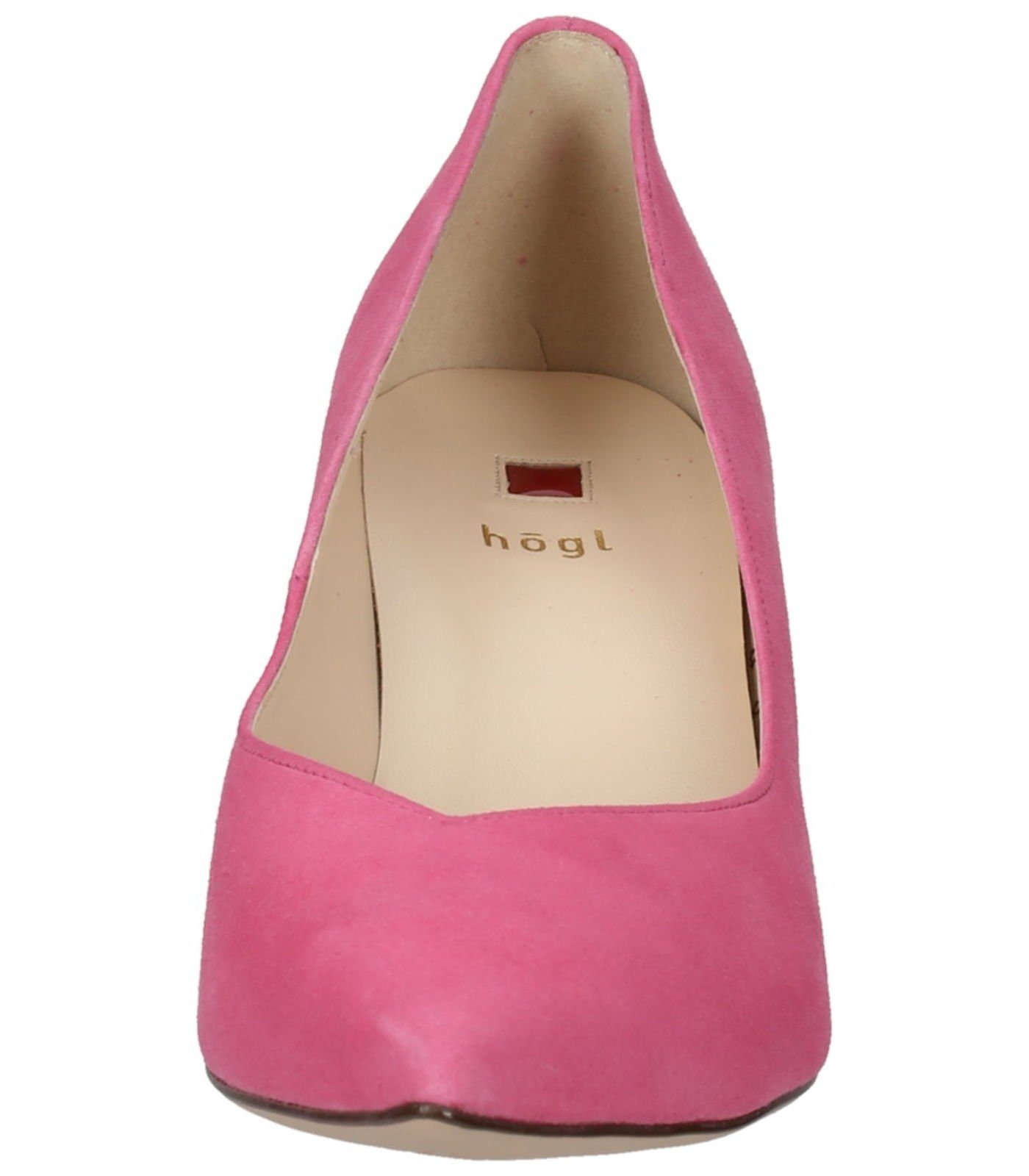 Högl Pumps Veloursleder Pumps Hellpink