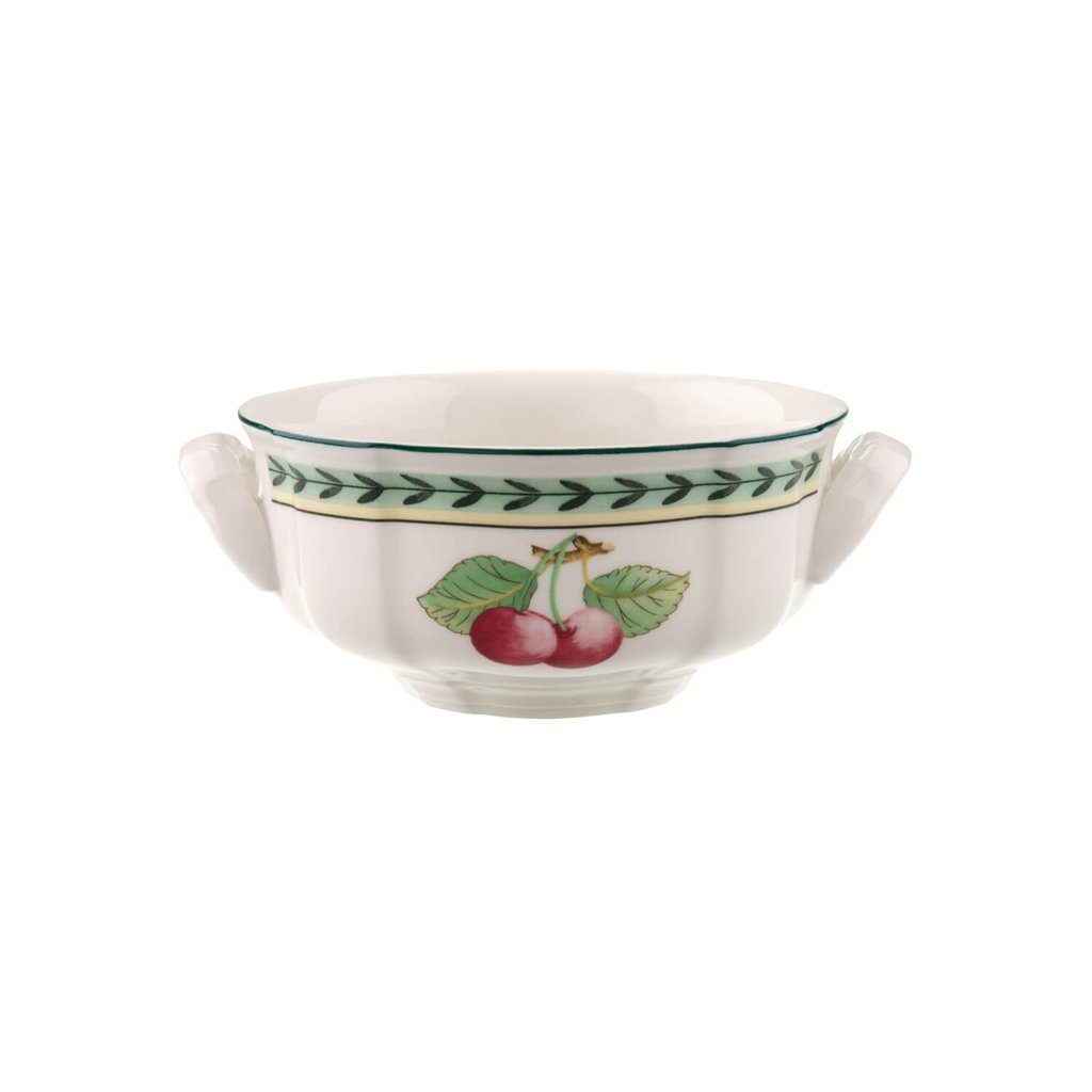Villeroy & Boch Suppenschale French Garden Fleurence Suppentasse, Porzellan, (1-tlg), Premium Porcelain, mikrow.- & spülm.sicher, Made in Germany