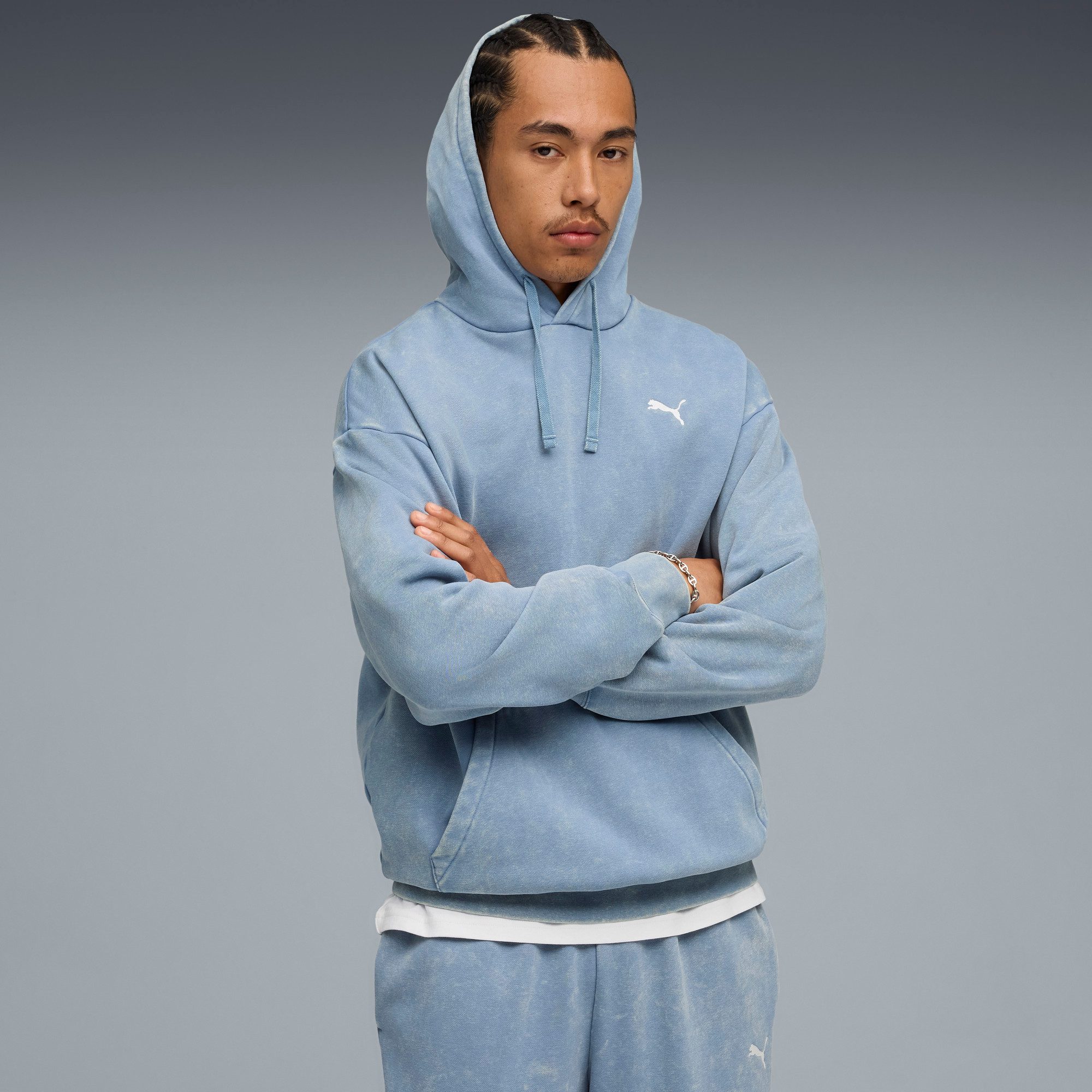 PUMA Kapuzensweatshirt ESS ELEVATED RELAXED WASH günstig online kaufen
