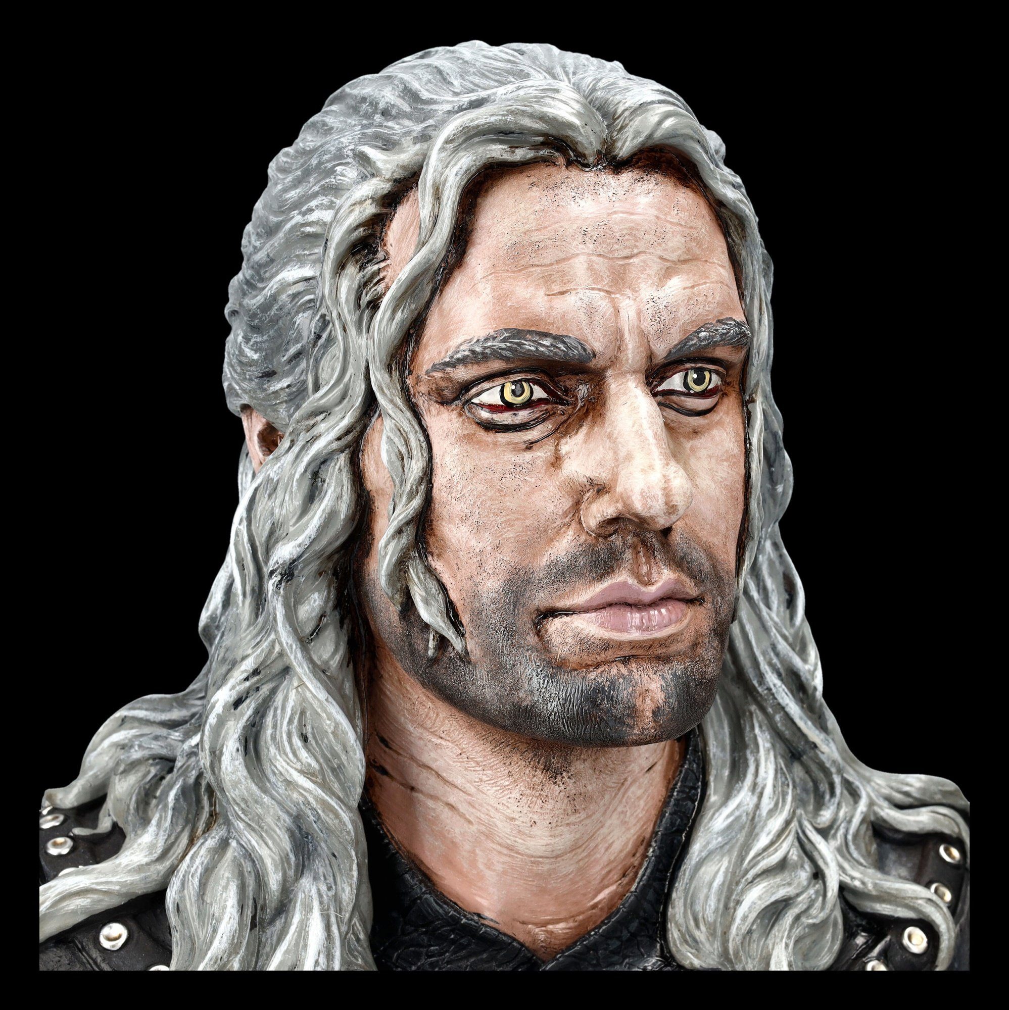 Büste Dekoration Geralt von - Witcher The GmbH Rivia Merchandise Figuren Shop - Fantasy Dekofigur