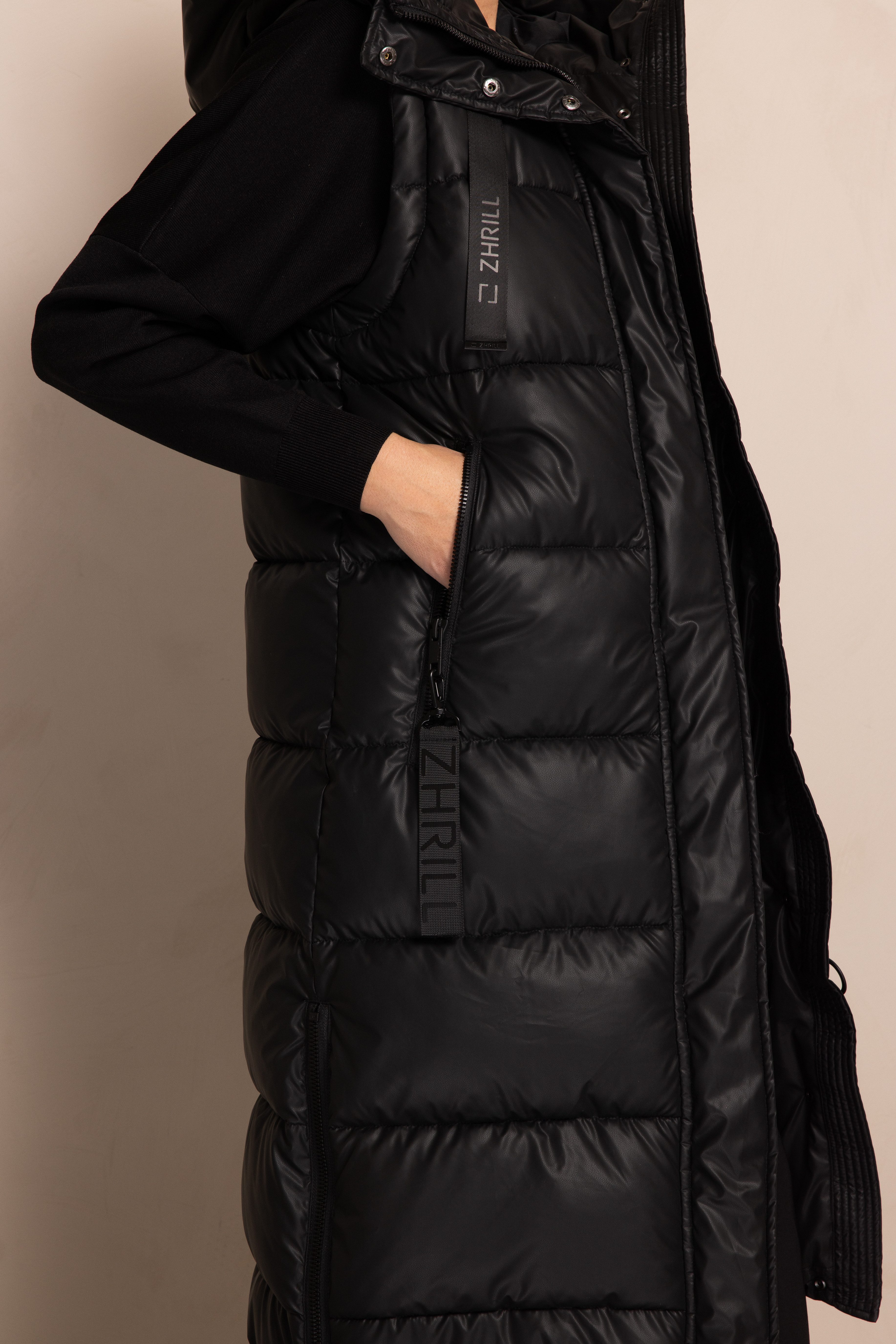 Zhrill Steppmantel 2 in 1 Mantel und Weste Kapuze abnehmbar günstig online kaufen