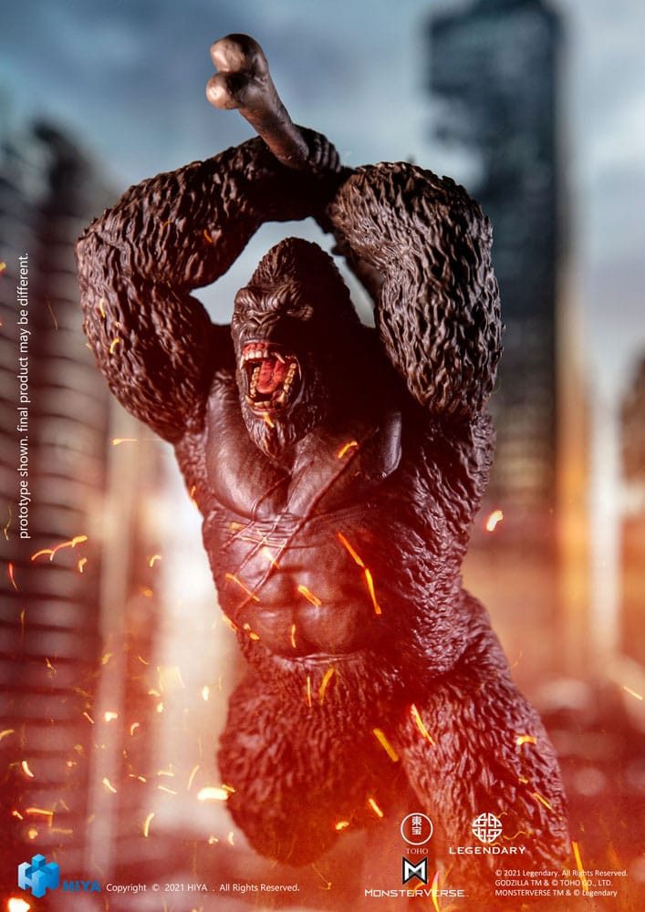 Hiya Toys Sammelfigur Godzilla vs Kong (2021) Kong 26 cm PVC Statue