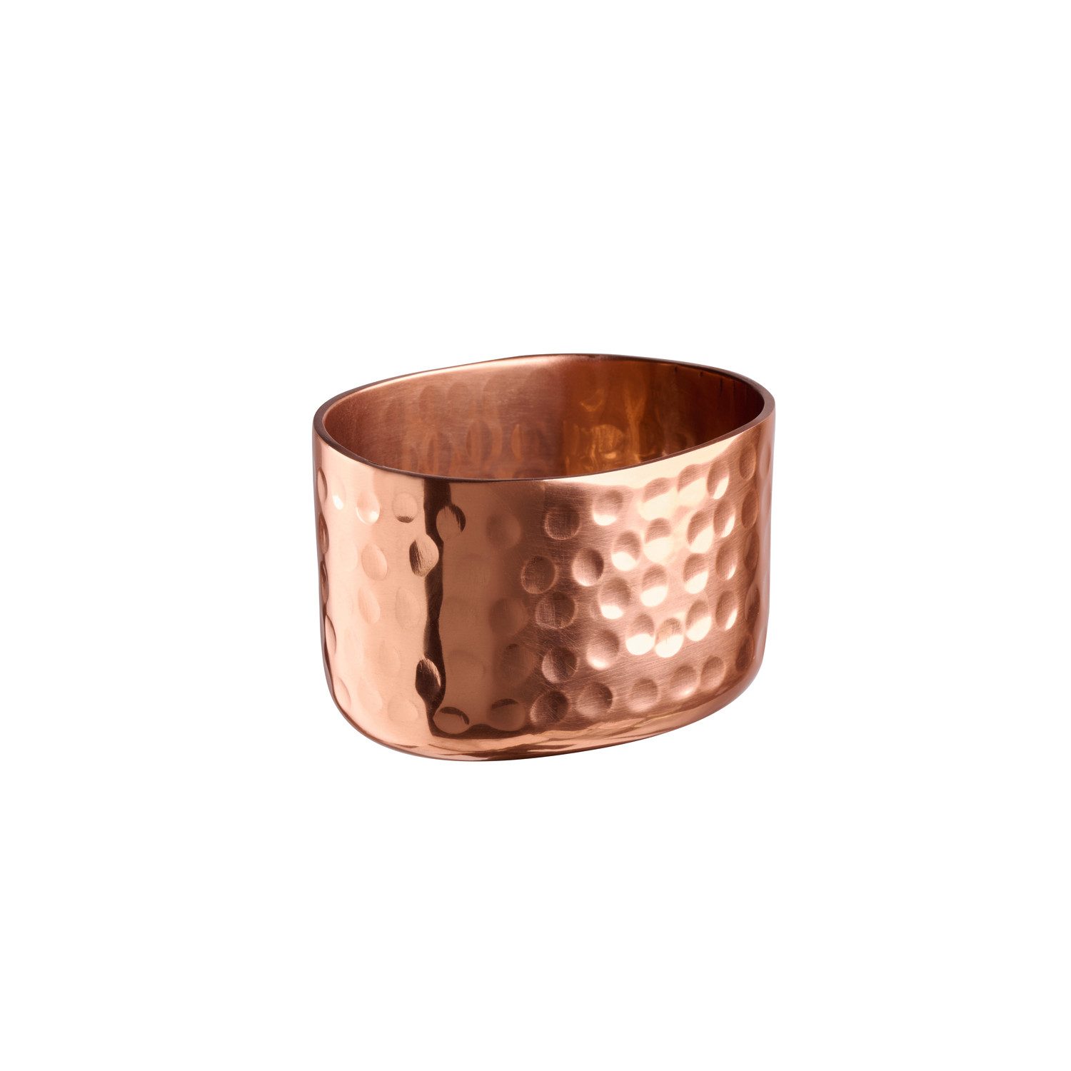 APS Dipschale CRAFT, Aluminium, 8,5 x 6,5 cm, Melamin, (1-tlg), Aluminium Dipschale gehämmert, robust, leicht und kompakt