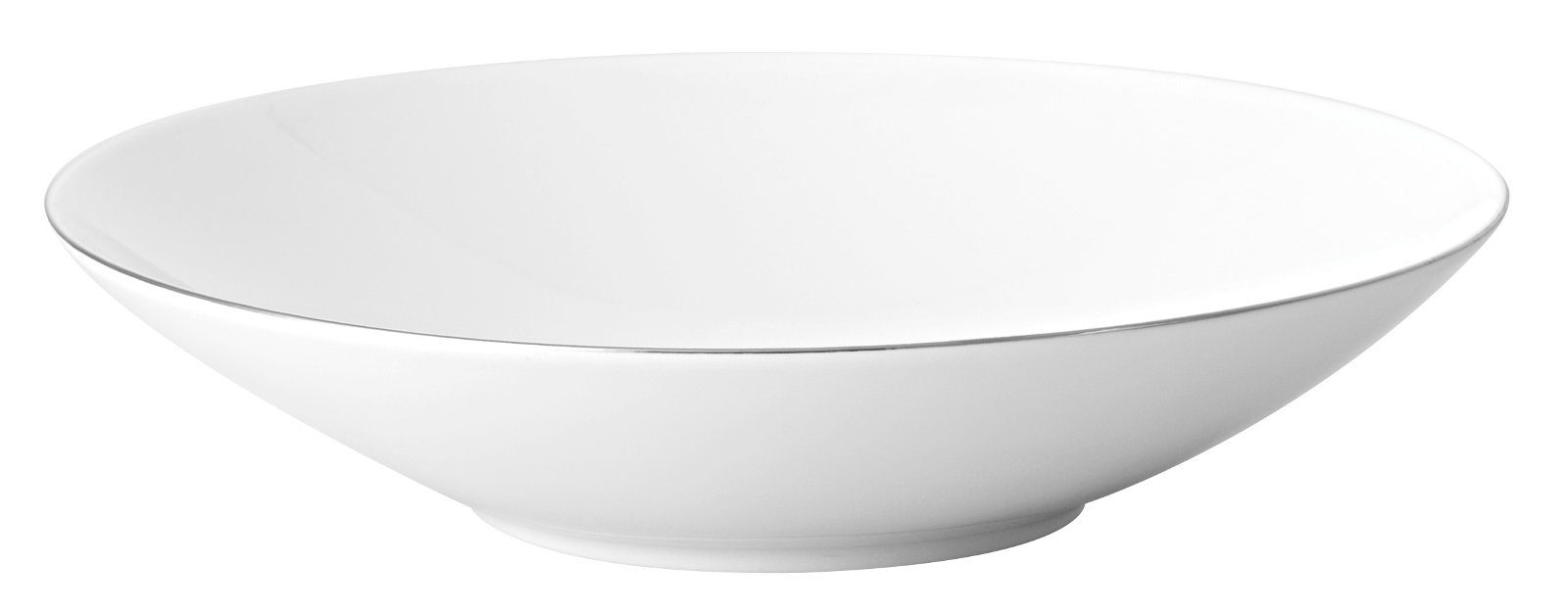Rosenthal Suppenteller TAC Gropius Platin Suppenteller 24 cm, Teller Tief