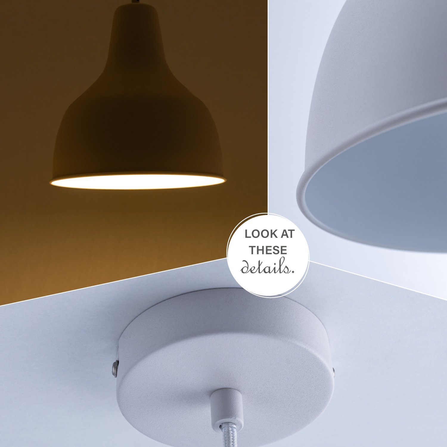 Paco Home Esstischlampe ohne Küchenlampe CHARLIE, Hängend Esszimmer Leuchtmittel, Pendelleuchte E27 Hängelampe