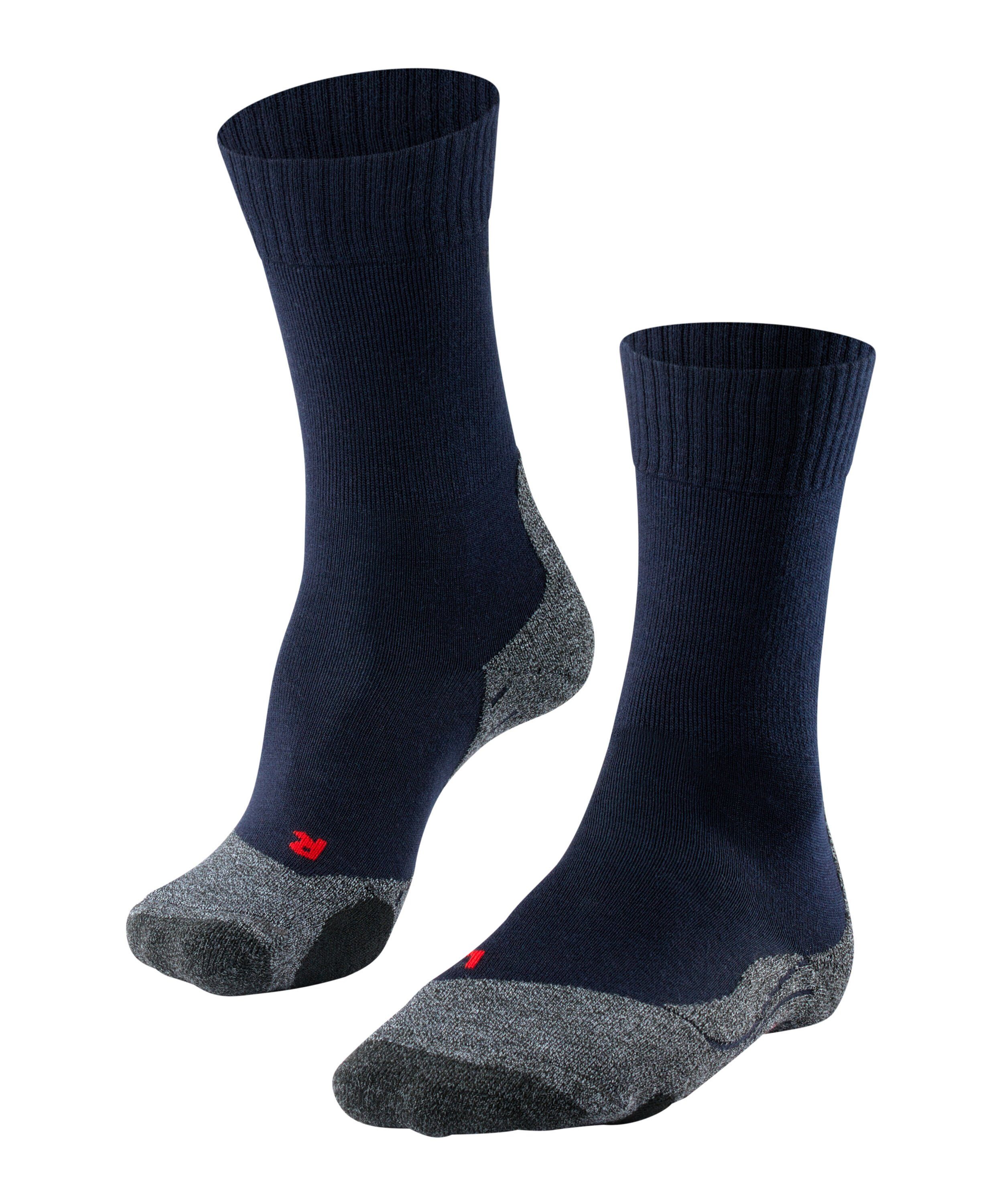 FALKE Wandersocken TK2 Explore Mittelgebirge marine (6120) Komfort im (1-Paar) Hoher