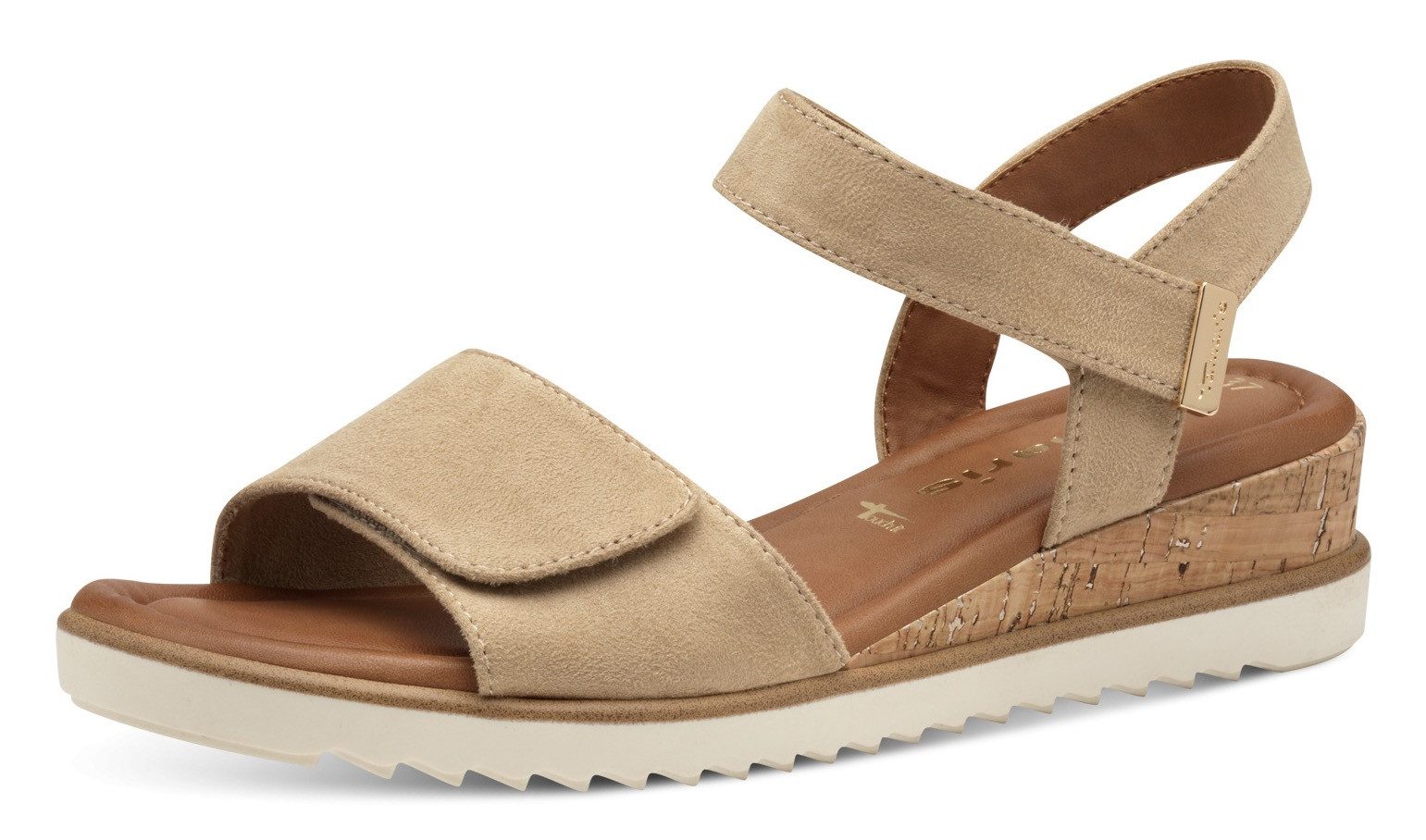 Tamaris Keilsandalette, Riemchensandale, Sommerschuh in veganer günstig online kaufen