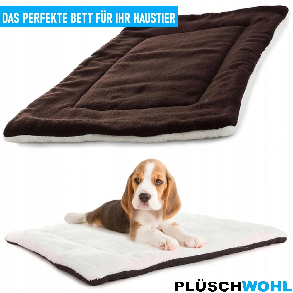 MAVURA Hundematte PLÜSCHWOHL Hundebett Hundekörbchen Hundekissen günstig online kaufen