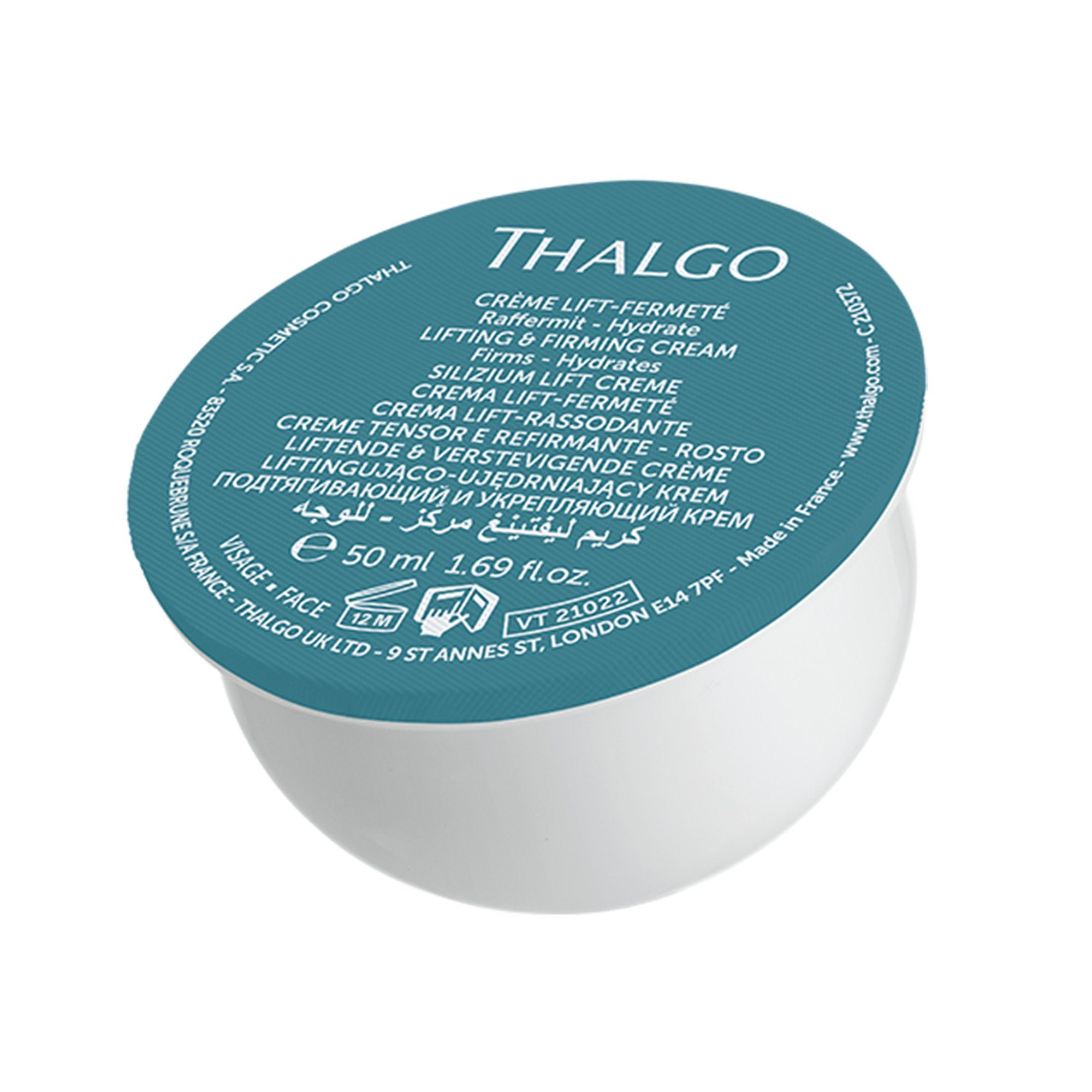 THALGO Anti-Aging-Creme Refill Silizium Lift Creme, 50 ml, Silizium Lift