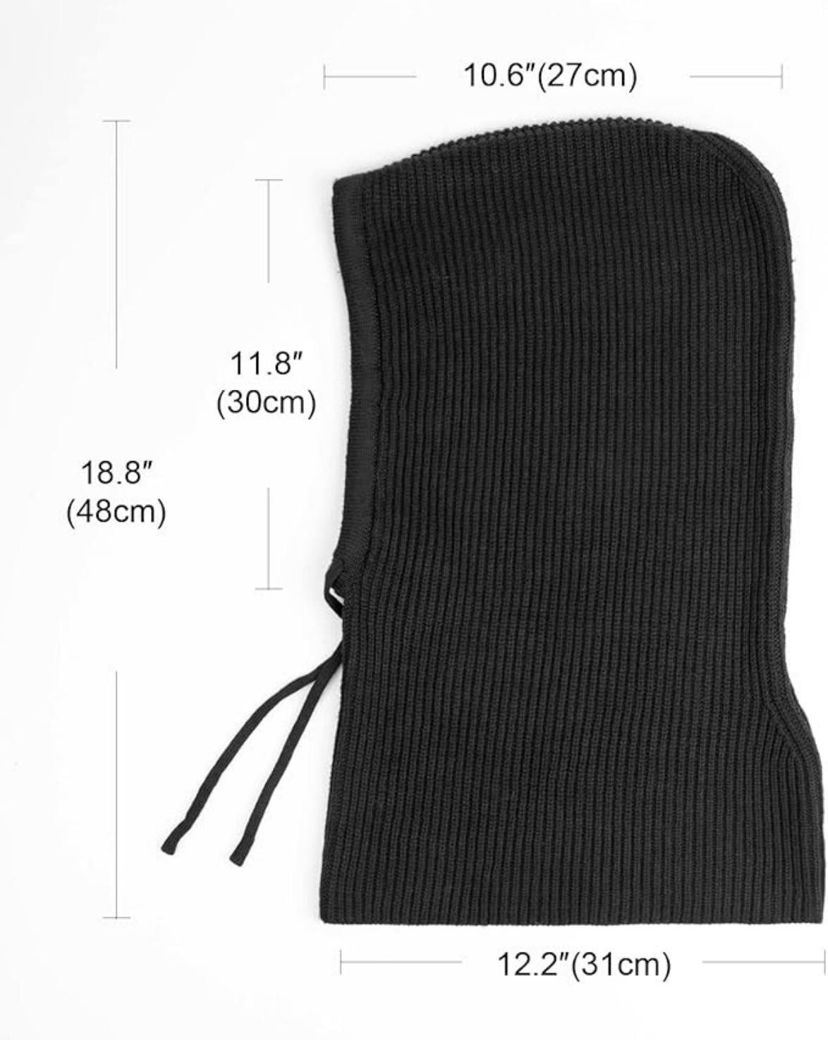 Coonoor Strickmütze Wintermützen für Damen Strickmütze mit Kordelzug – Bild 4 von 5