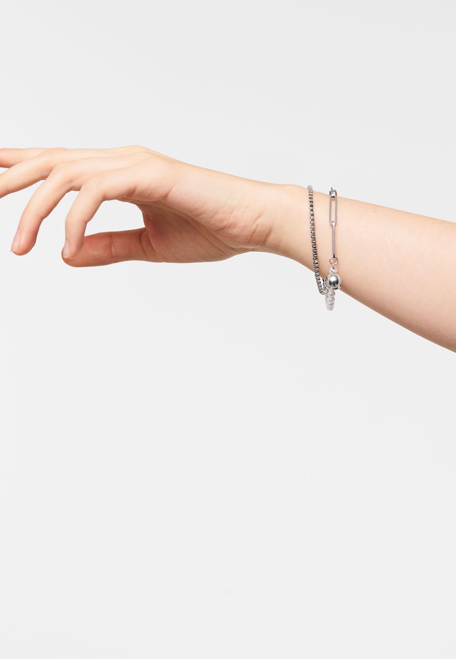 Liebeskind Berlin Armband The Material Mix Edelstahl – Bild 5 von 5