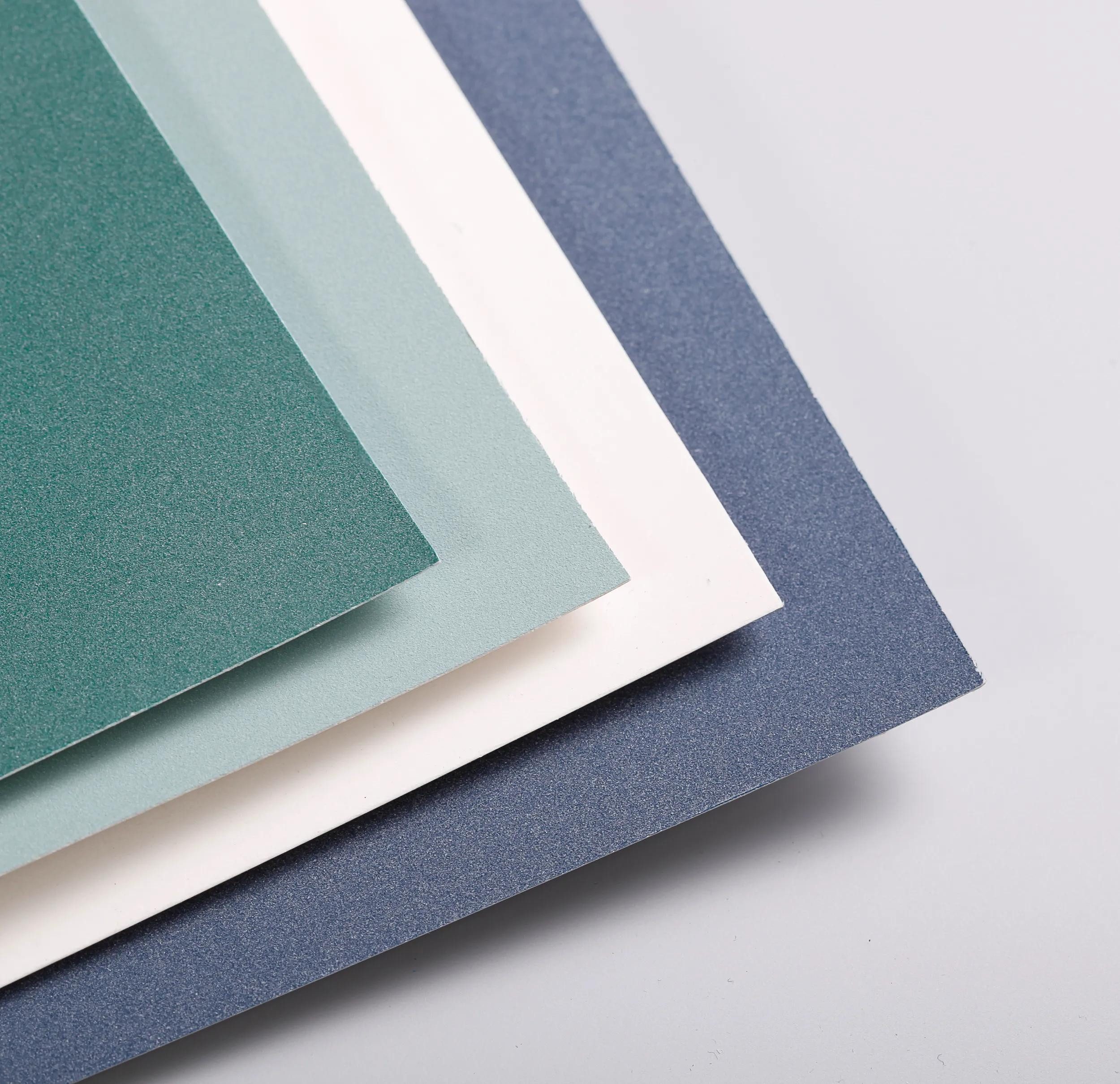 CLAIREFONTAINE Zeichenpapier Pastellblockkopf geleimt 12 Blatt 30x40cm 4 Farben sort. 96115C, Kunst Clairefontaine