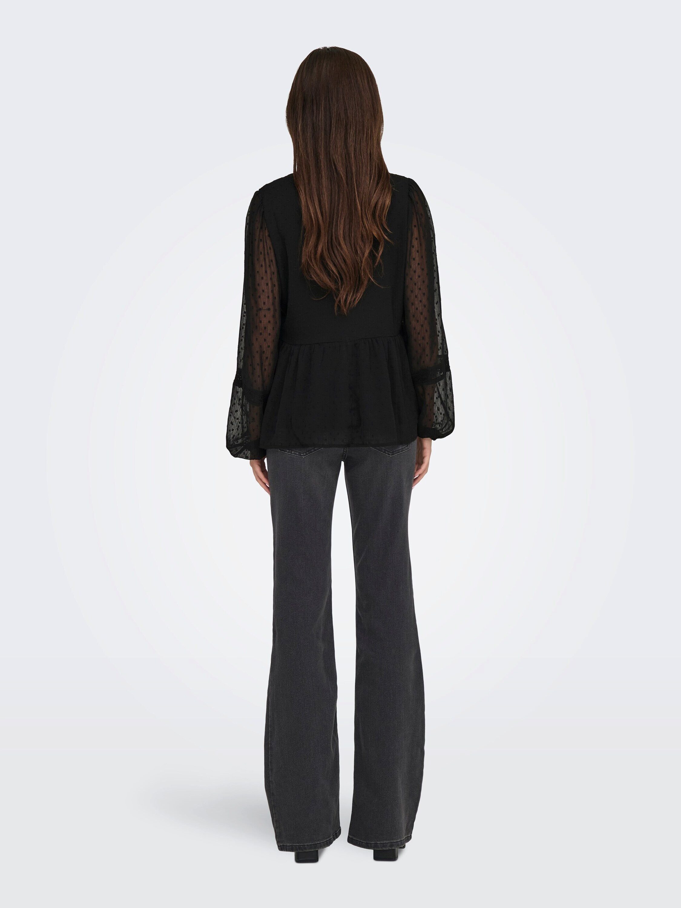 ONLY Langarmbluse ONLALLY (1-tlg) Spitze