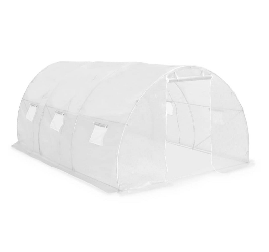 DOTMALL Gewächshaus Gewächshaus 13,5m² 450x300x200 cm weiß | Rabatt: 14% DOTMALL Gewächshaus Gewächshaus 13,5m² 450x300x200 cm weiß | Rabatt: 14%