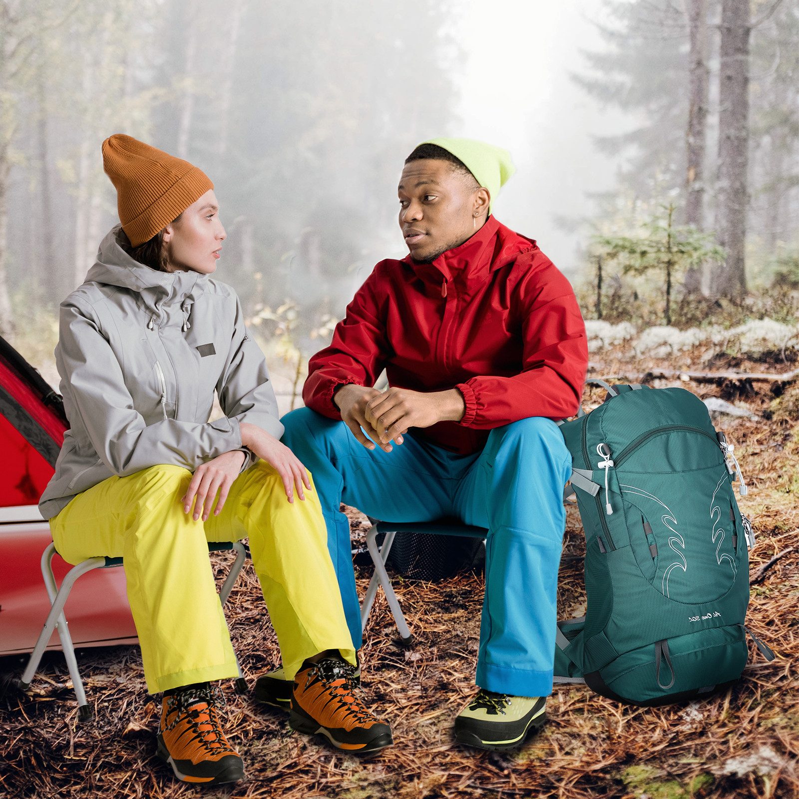 TAN.TOMI Wanderrucksack 30L Großer Wanderrucksack mit günstig online kaufen