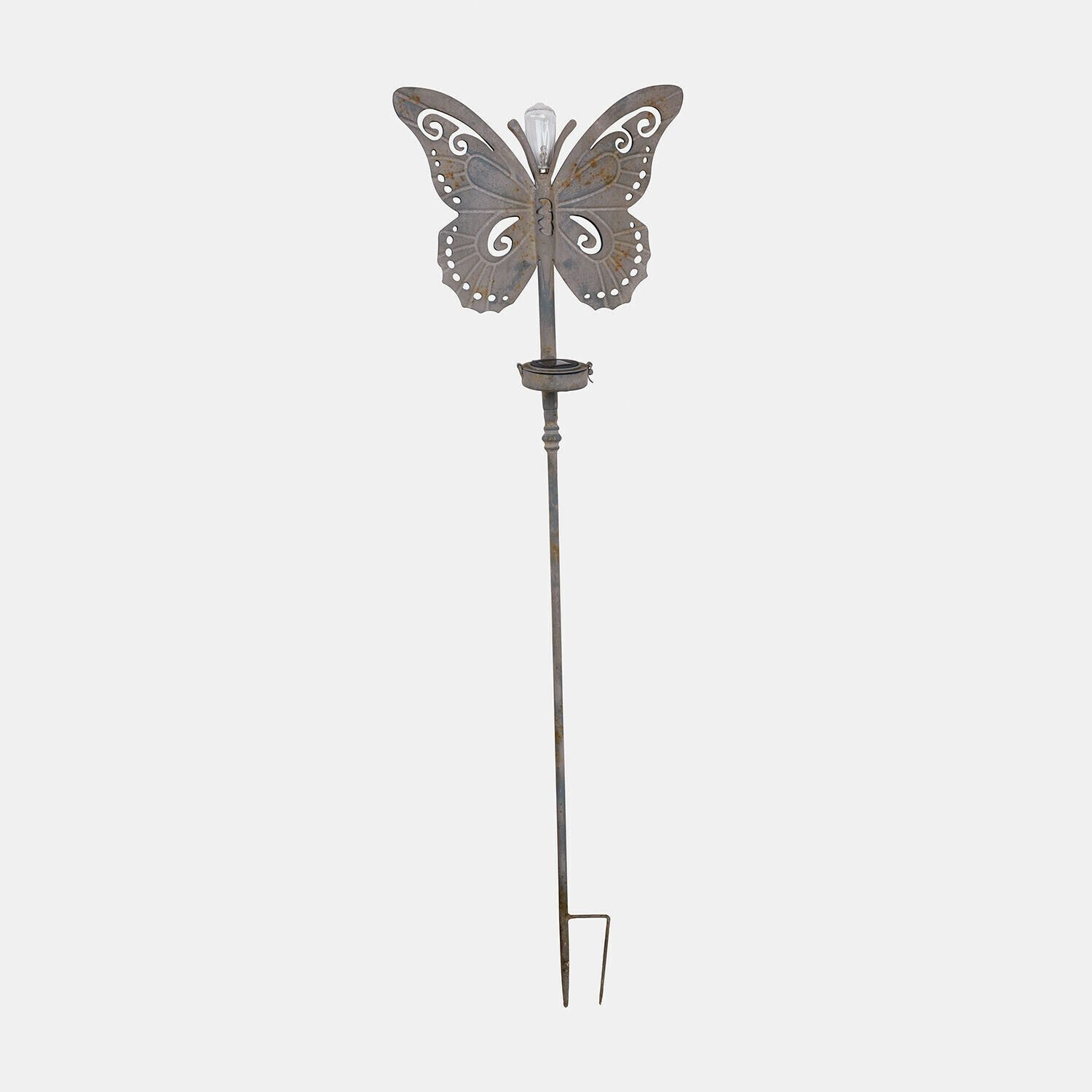 Mirabeau LED Laterne Solar-Laterne Pavrelle antikgrau