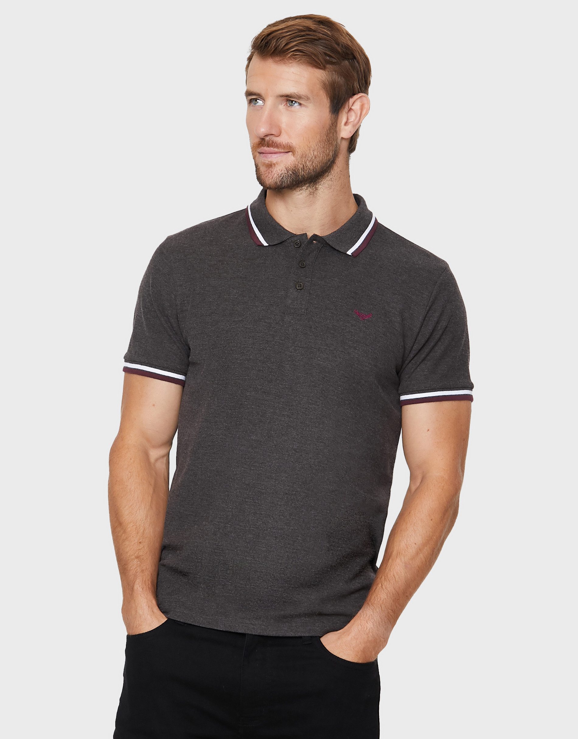 Threadbare Poloshirt Barnes (3-tlg) im klassischen Design