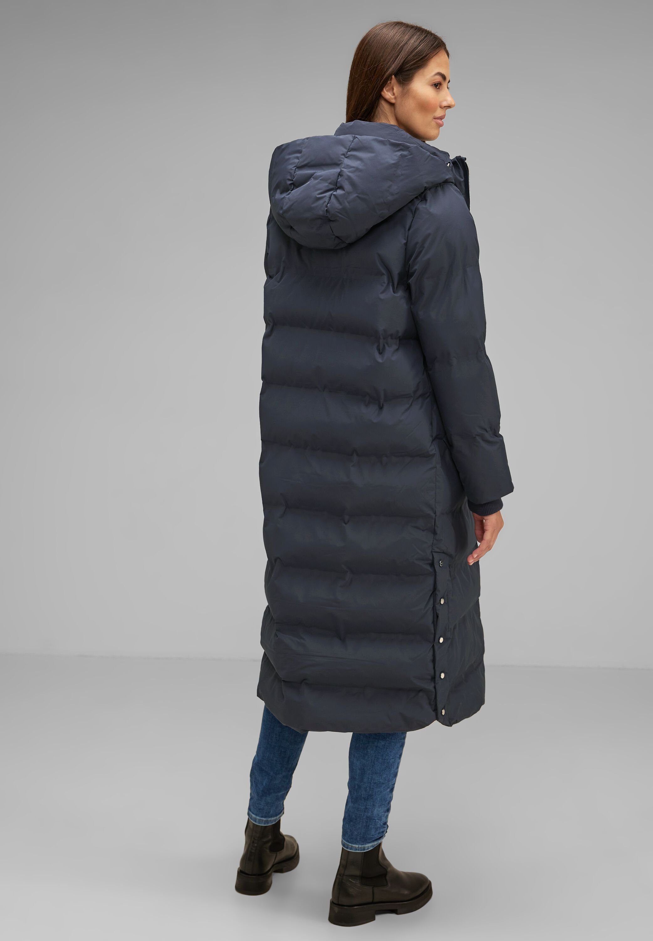 Mantel Street One Parka Grau STREET ONE Steppmantel In Unifarben