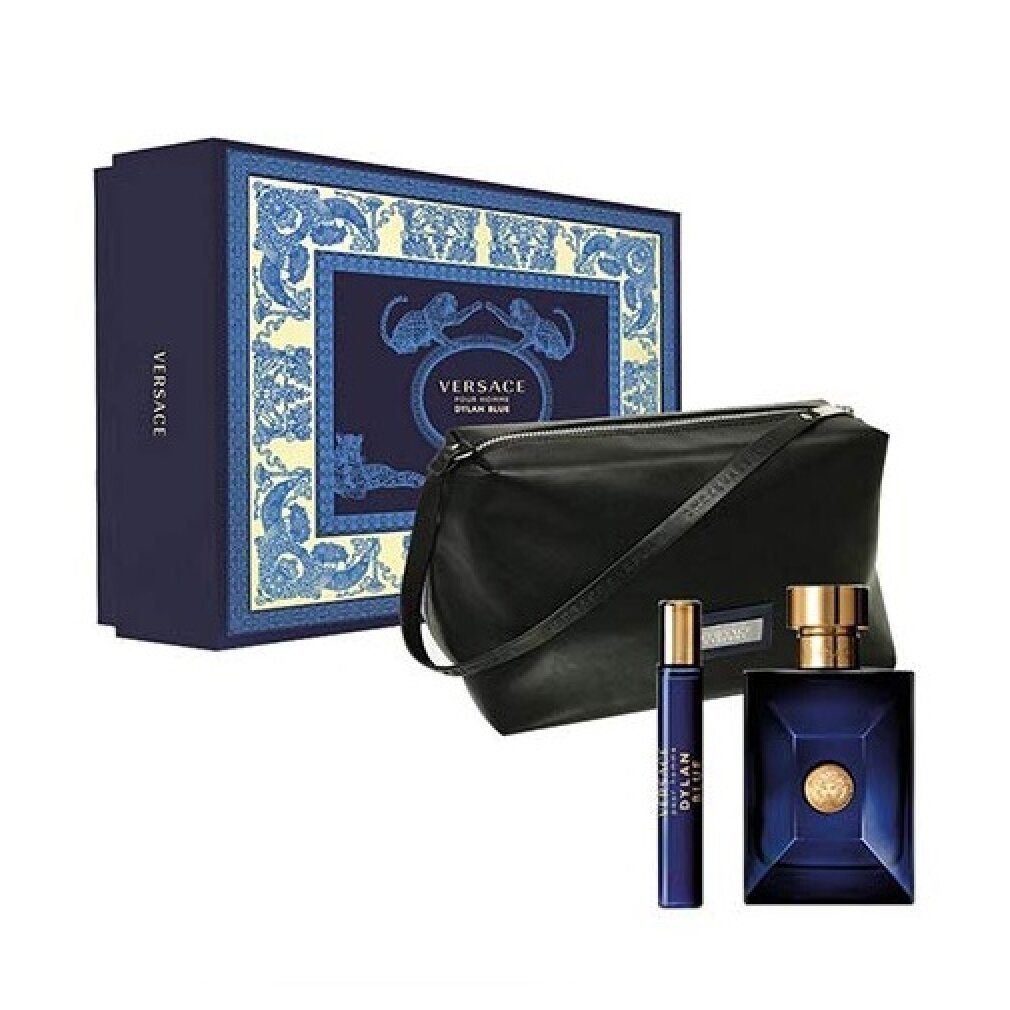 Versace Eau de Toilette Dylan Blue Eau de Toilette 100ml + Mini 10ml + Tasche