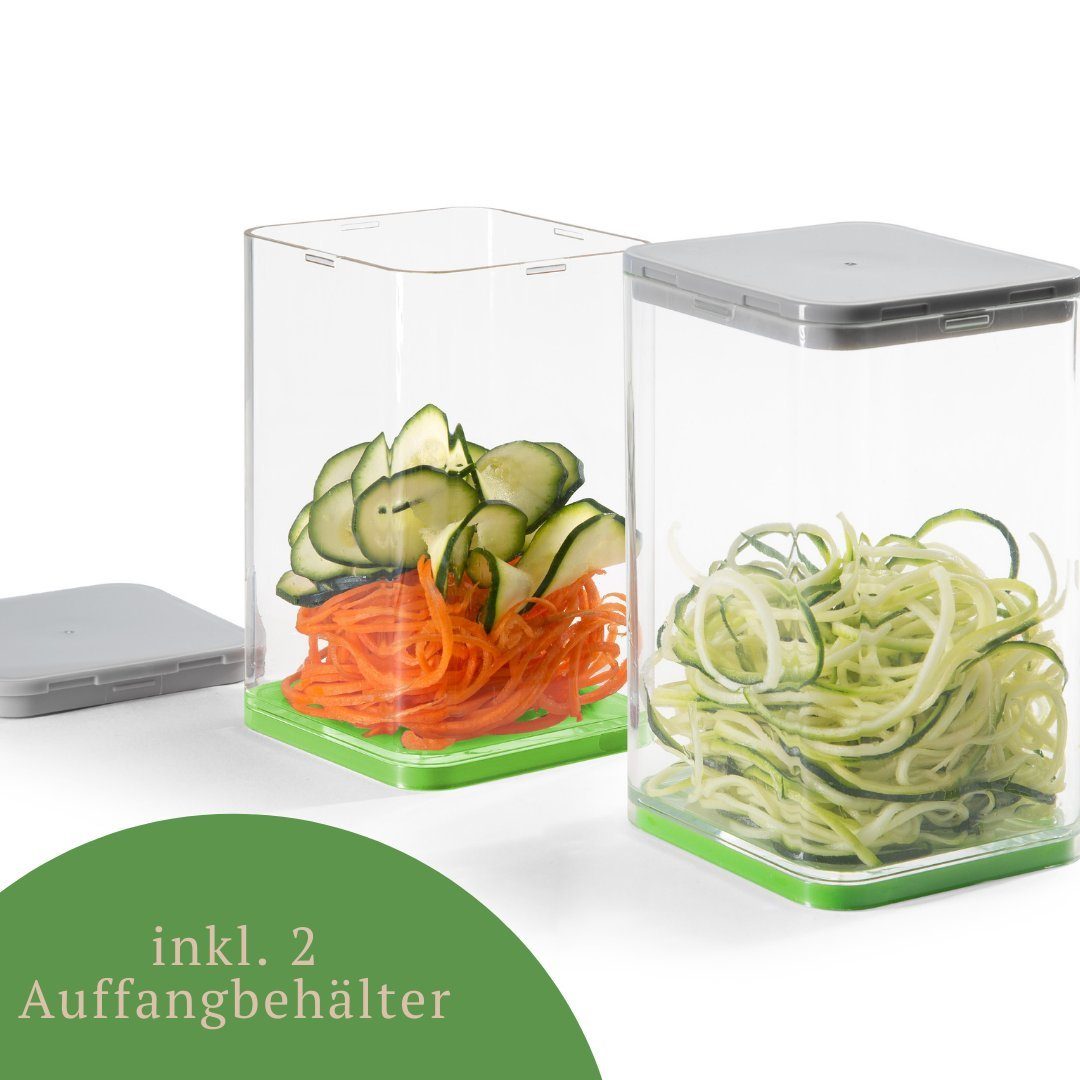 FANFX 16-in-1 Gemüseschneider Set – Edelstahlklingen, Würfel-, Hobel-, Julienne-Funktion, Inklusive Aufbewahrung