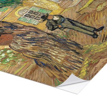 Posterlounge Wandfolie Vincent van Gogh, St. Paul Hospital in Saint Rémy de Provence, Wohnzimmer Malerei
