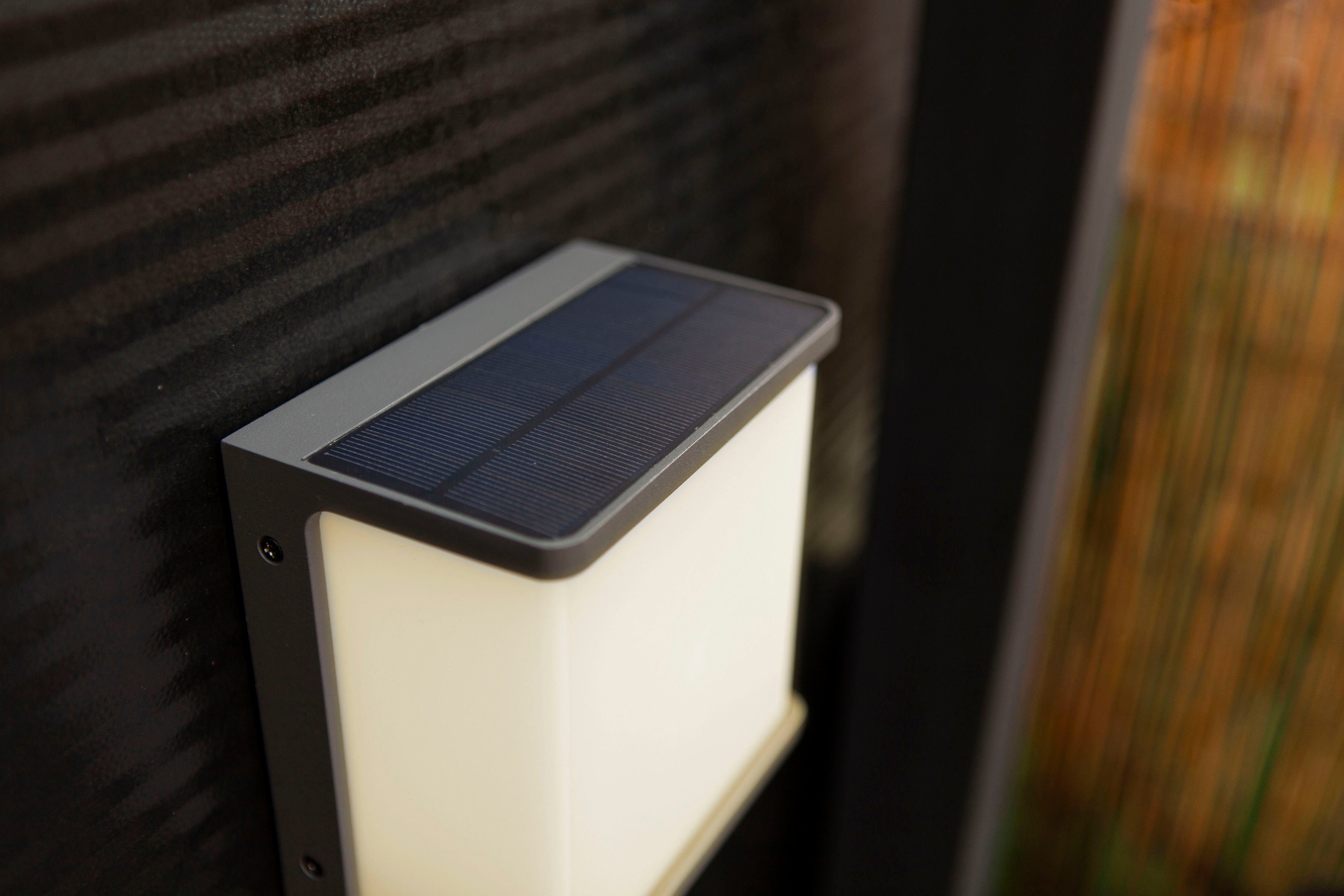 LUTEC LED integriert LED fest Solarleuchte DOBLO